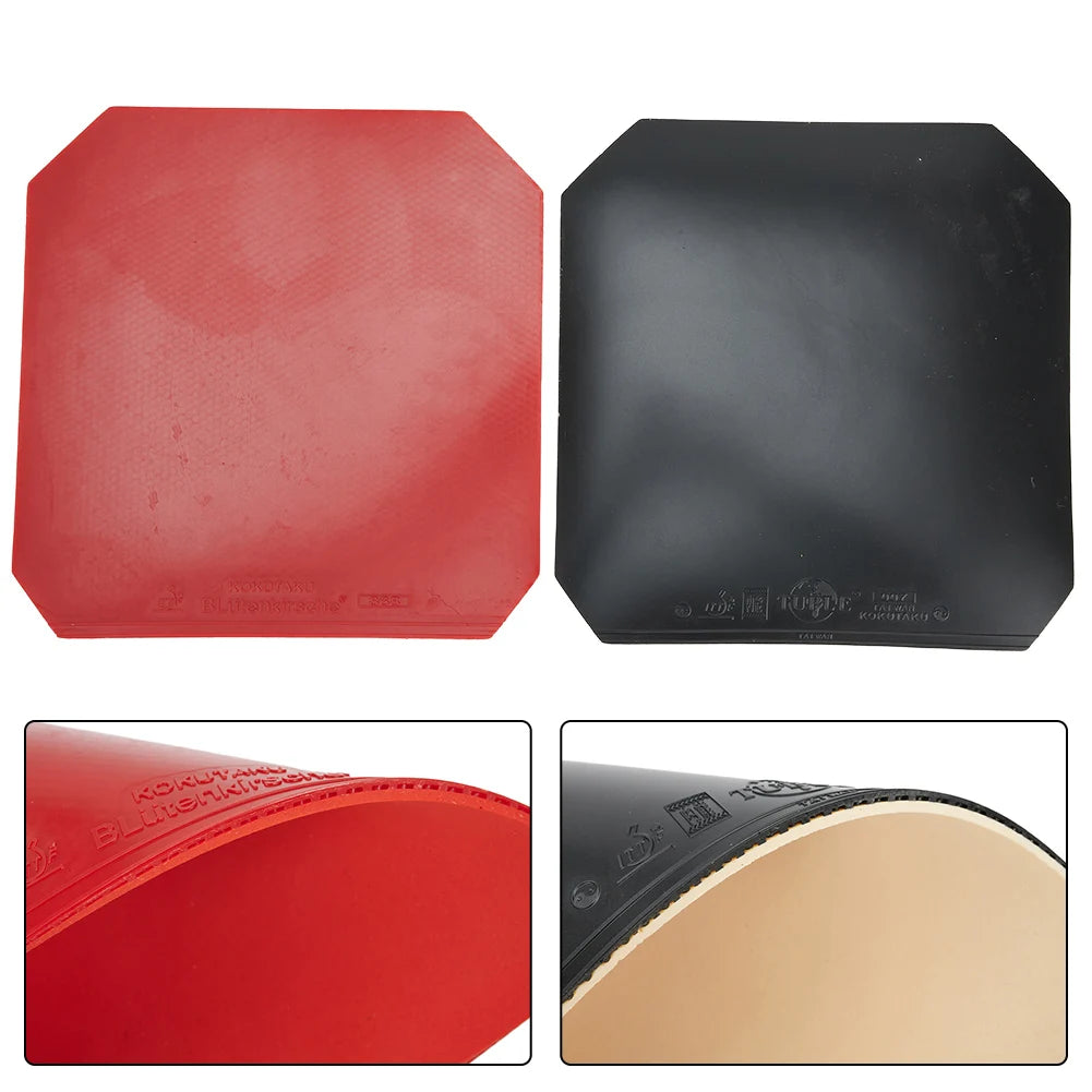 1 Pc Table Tennis Rubber  Hard Sponge For Ping Pong Rubber  Fast Attack For Pingpong Reverse Adhesive  Racket Covers Training GreatEagleInc