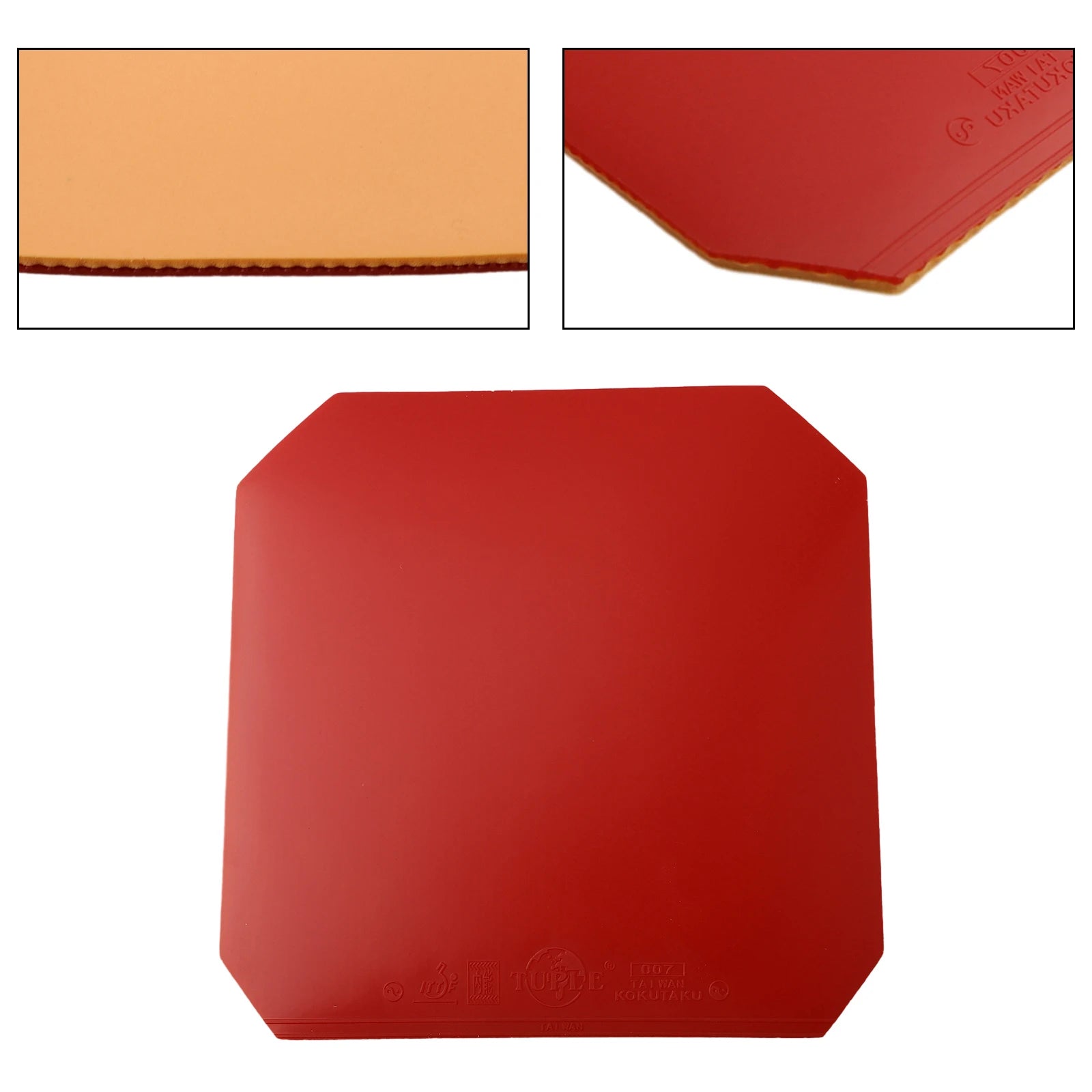 1 Pc Table Tennis Rubber  Hard Sponge For Ping Pong Rubber  Fast Attack For Pingpong Reverse Adhesive  Racket Covers Training GreatEagleInc