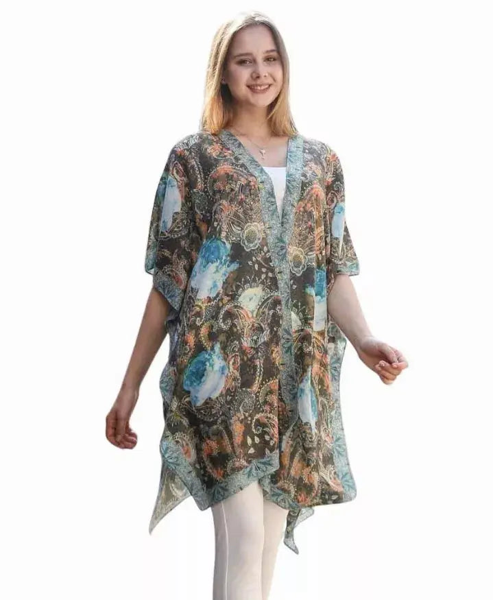 100% Cotton Kimono JC Sunny Fashion