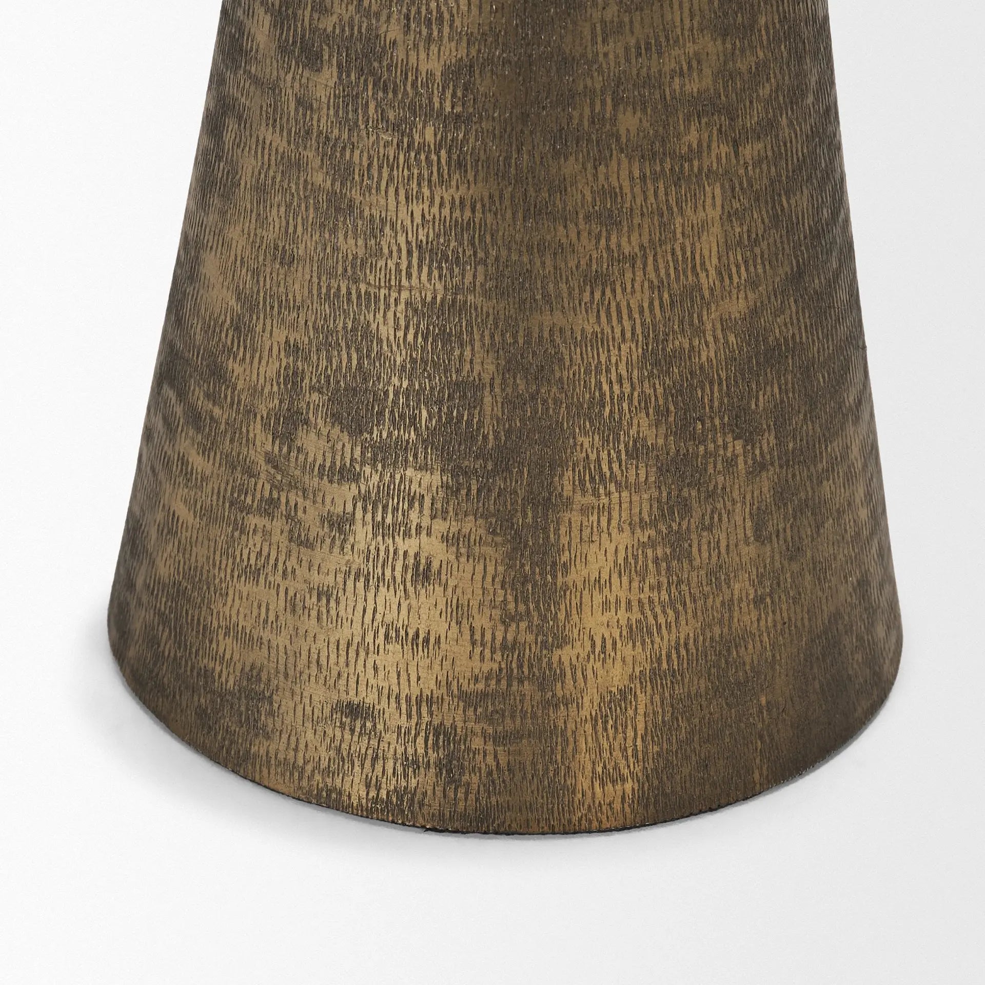10" Antiqued Gold Metal Tabletop Votive Candle Holder Homeroots Home Decor