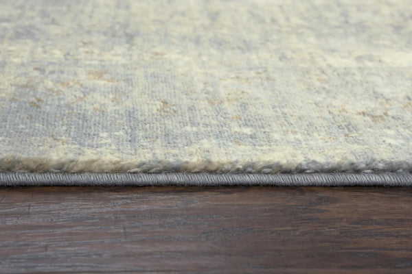 10' Beige Gray And Ivory New Zealand Lambs Wool Oriental Hand Carved Handmade Area Rug Homeroots Home Decor