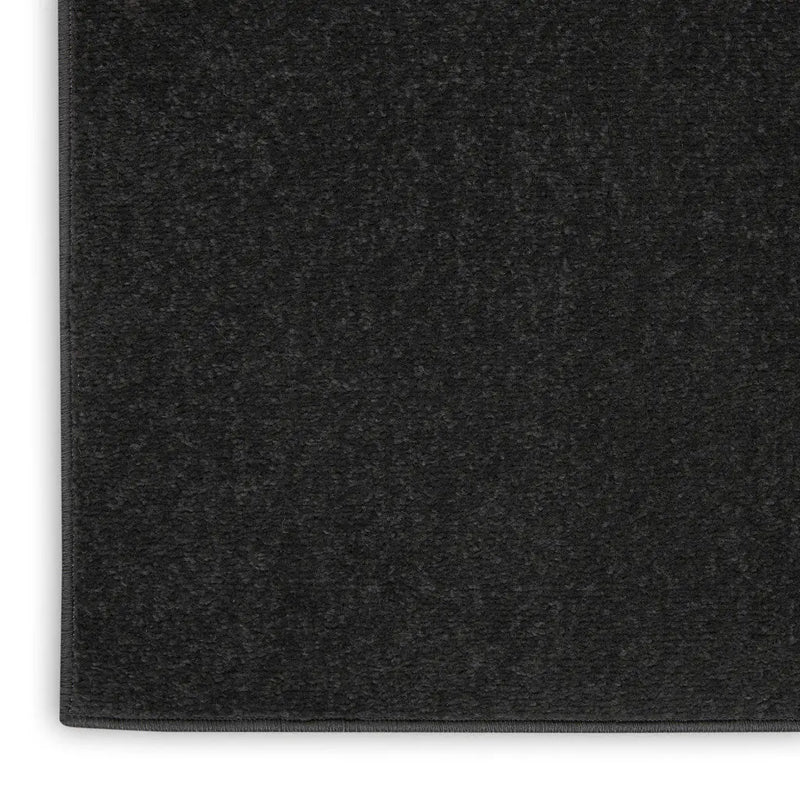 10' Black Indoor Outdoor Runner Rug - GreatEagleInc