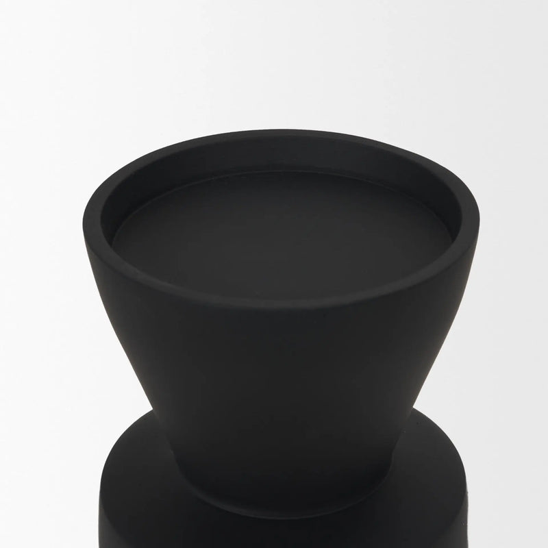 10" Black Metal Tabletop Votive Candle Holder Homeroots Home Decor