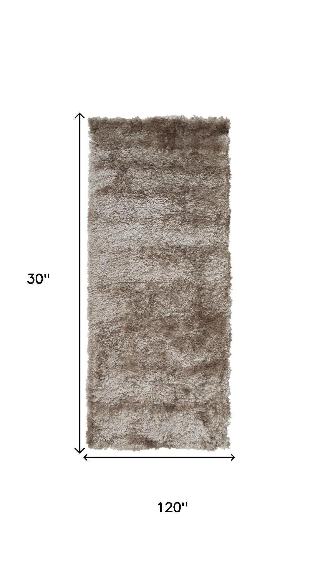 10' Gold And Green Shag Hand Tufted Area Rug Homeroots Home Decor