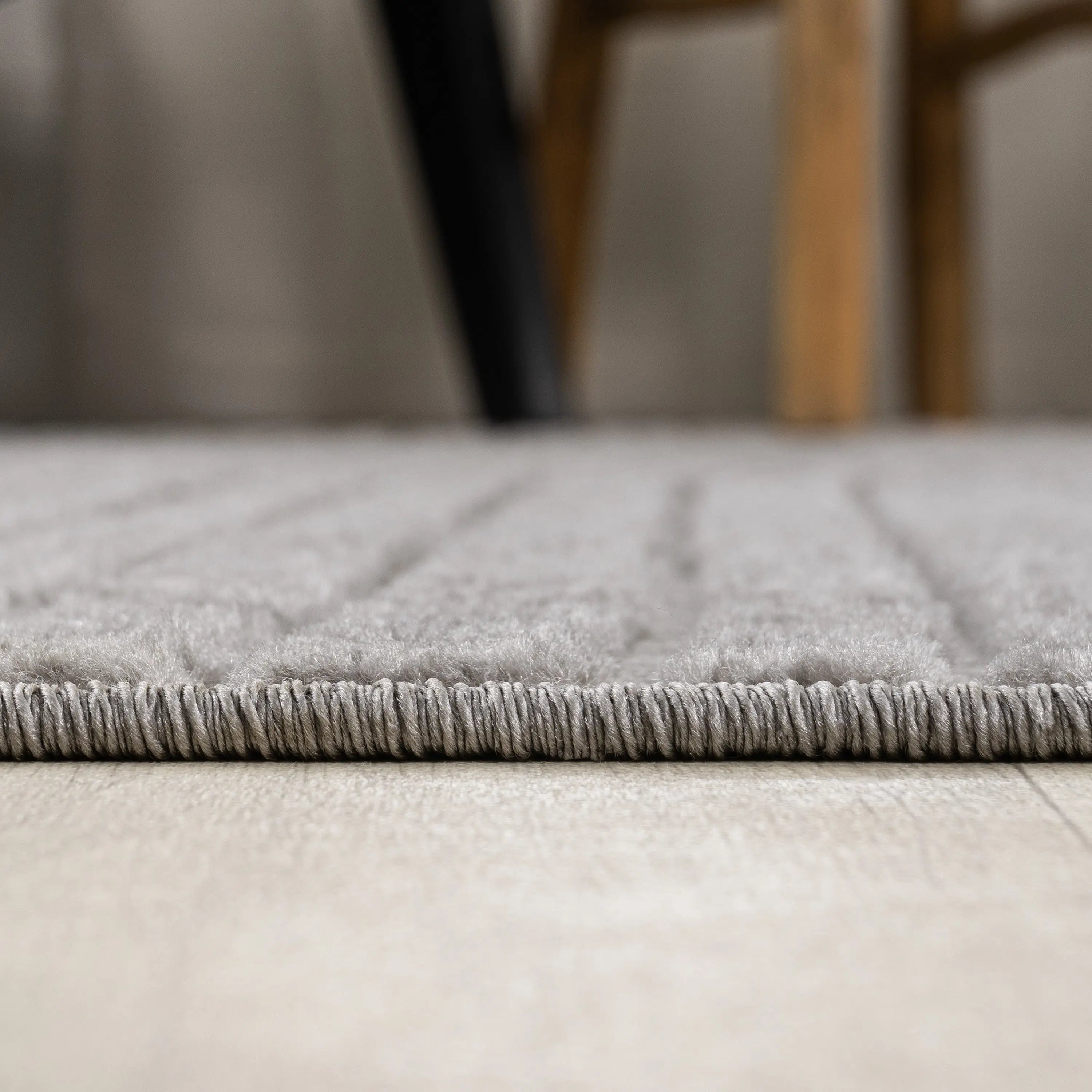 10' Gray And Ivory Striped Indoor Outdoor Runner Rug Homeroots Outdoor