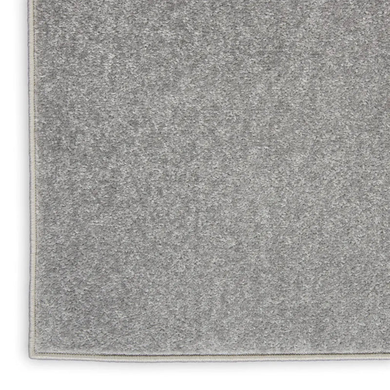 10' Gray Indoor Outdoor Runner Rug - GreatEagleInc