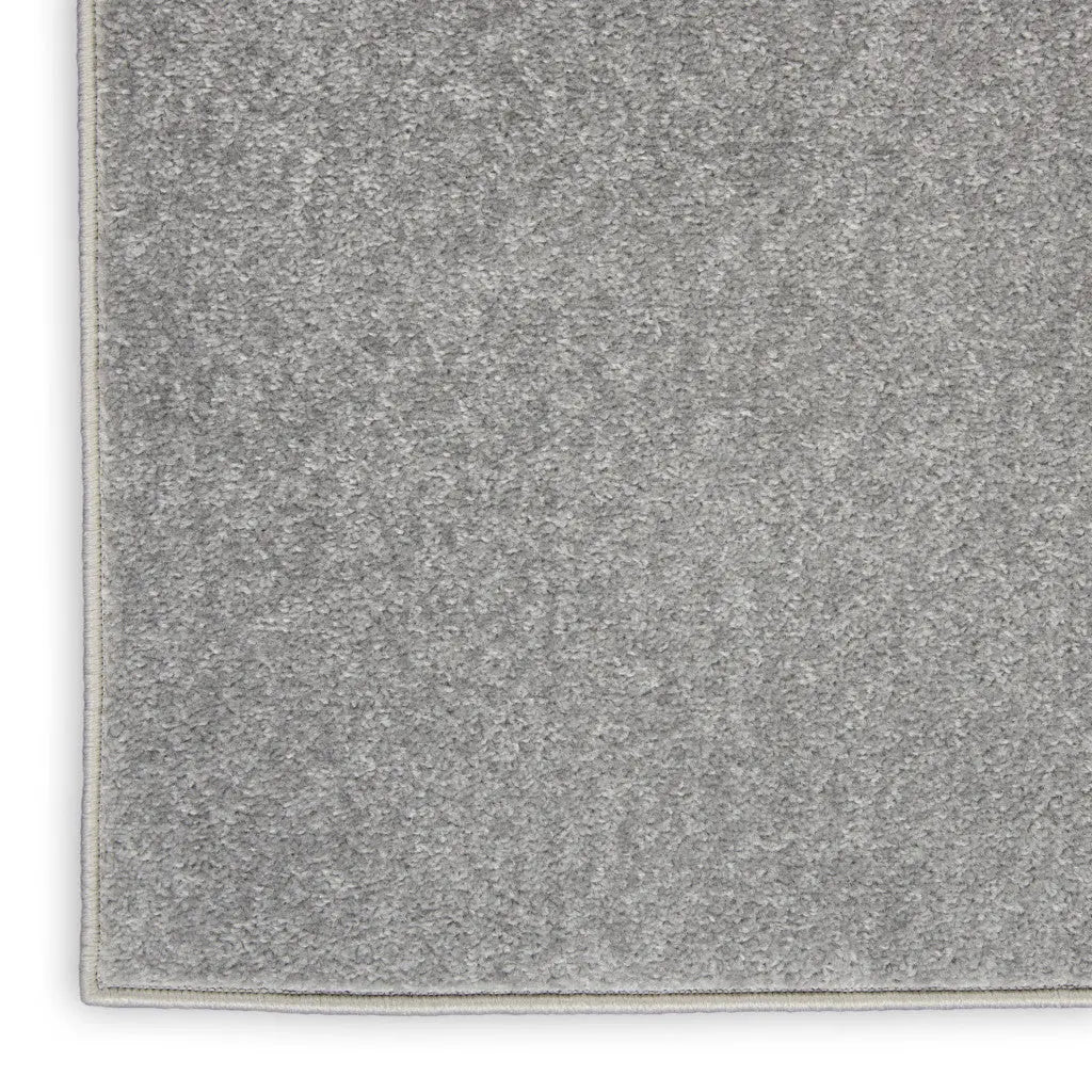 10' Gray Indoor Outdoor Runner Rug - GreatEagleInc