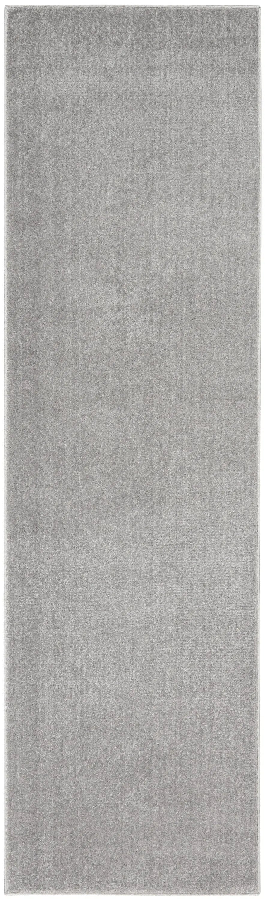 10' Gray Indoor Outdoor Runner Rug - GreatEagleInc