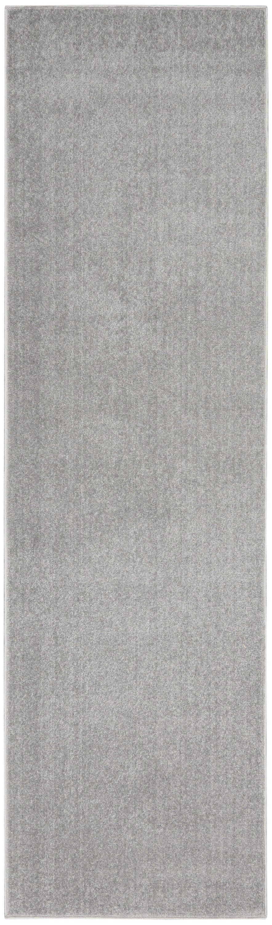 10' Gray Indoor Outdoor Runner Rug - GreatEagleInc
