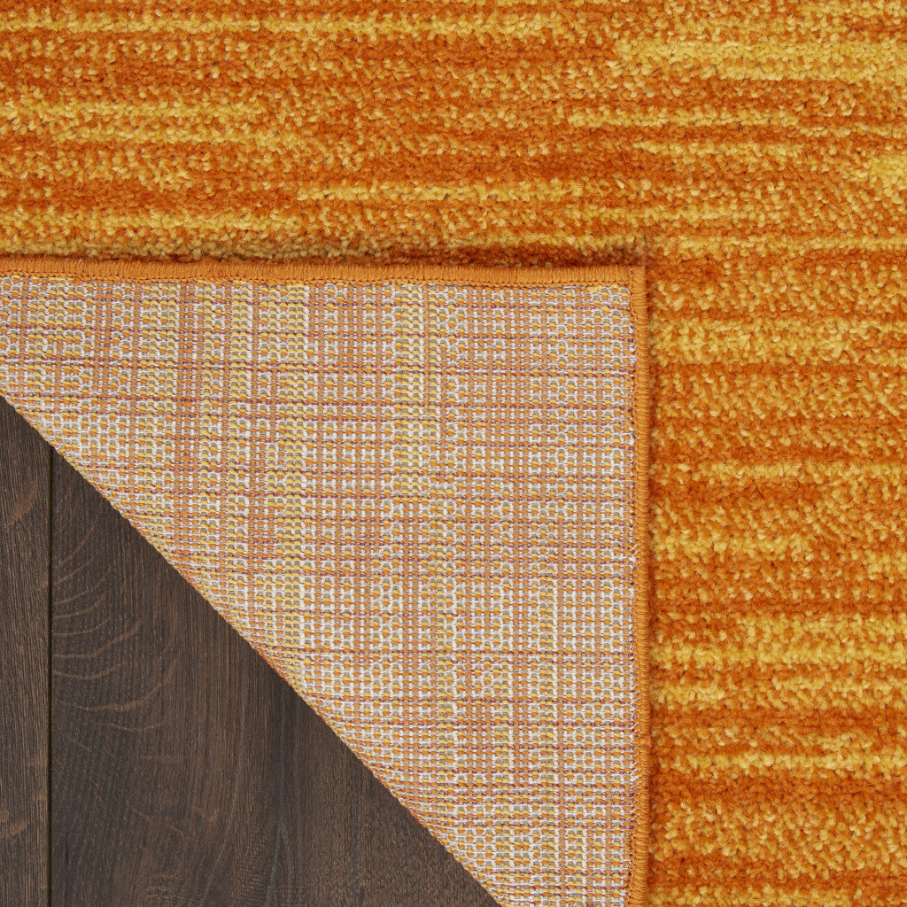 10' Orange Indoor Outdoor Runner Rug - GreatEagleInc