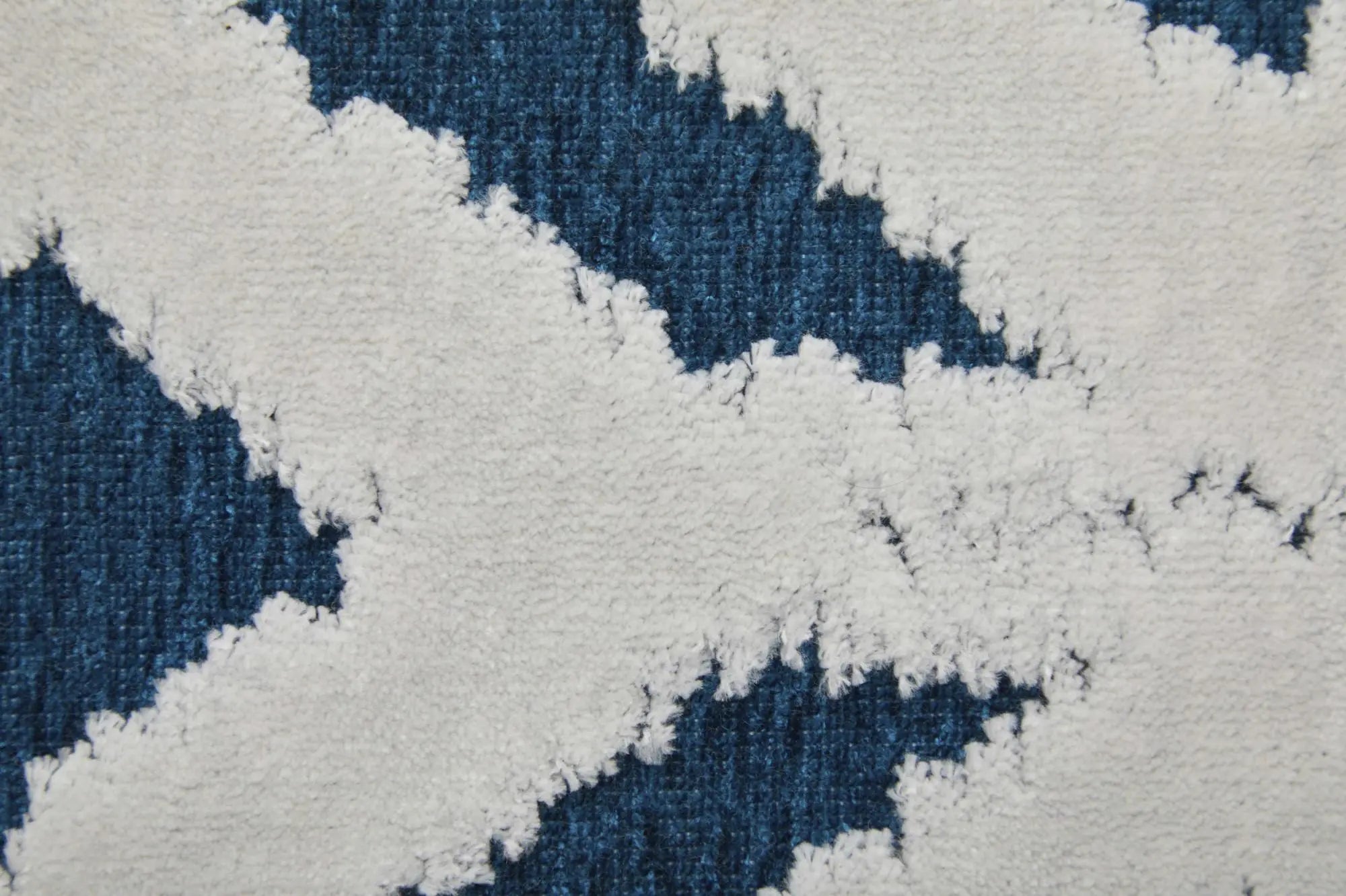 10' X 13' Blue Green And White Area Rug Homeroots Home Decor
