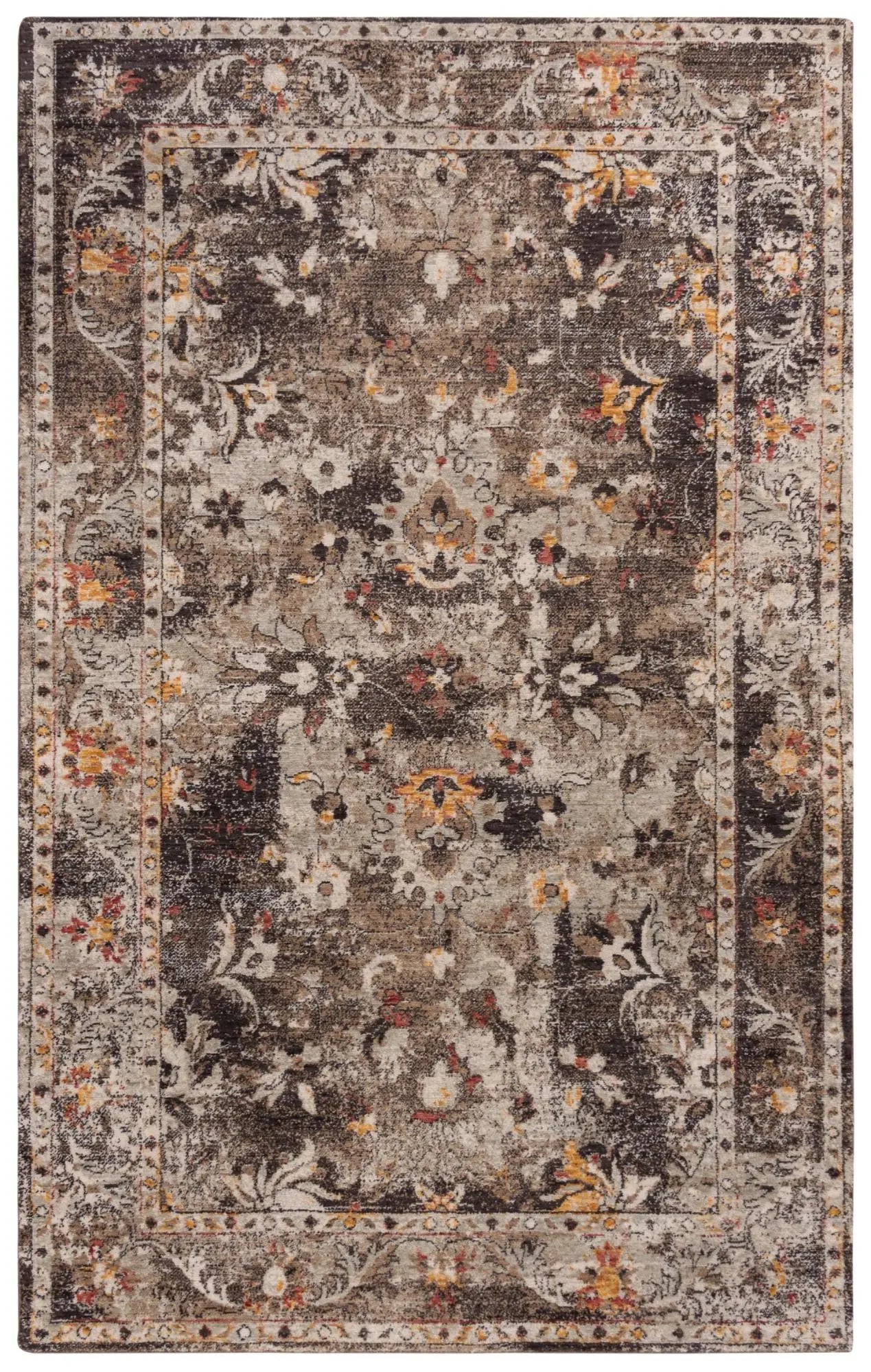 10' X 13' Brown Beige And Apricot New Zealand Lambs Wool Oriental Hand Carved Handmade Area Rug Homeroots Home Decor