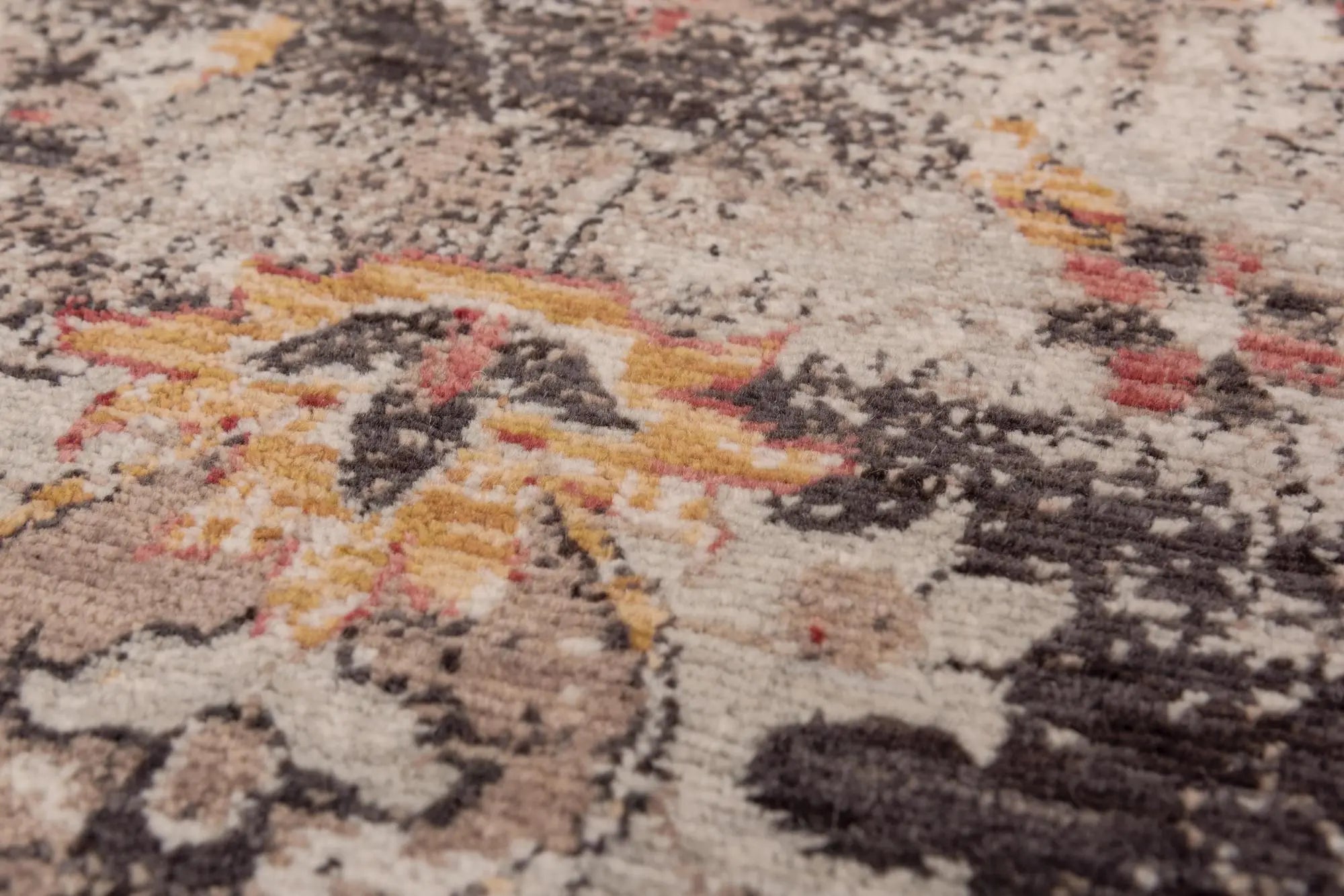 10' X 13' Brown Beige And Apricot New Zealand Lambs Wool Oriental Hand Carved Handmade Area Rug Homeroots Home Decor
