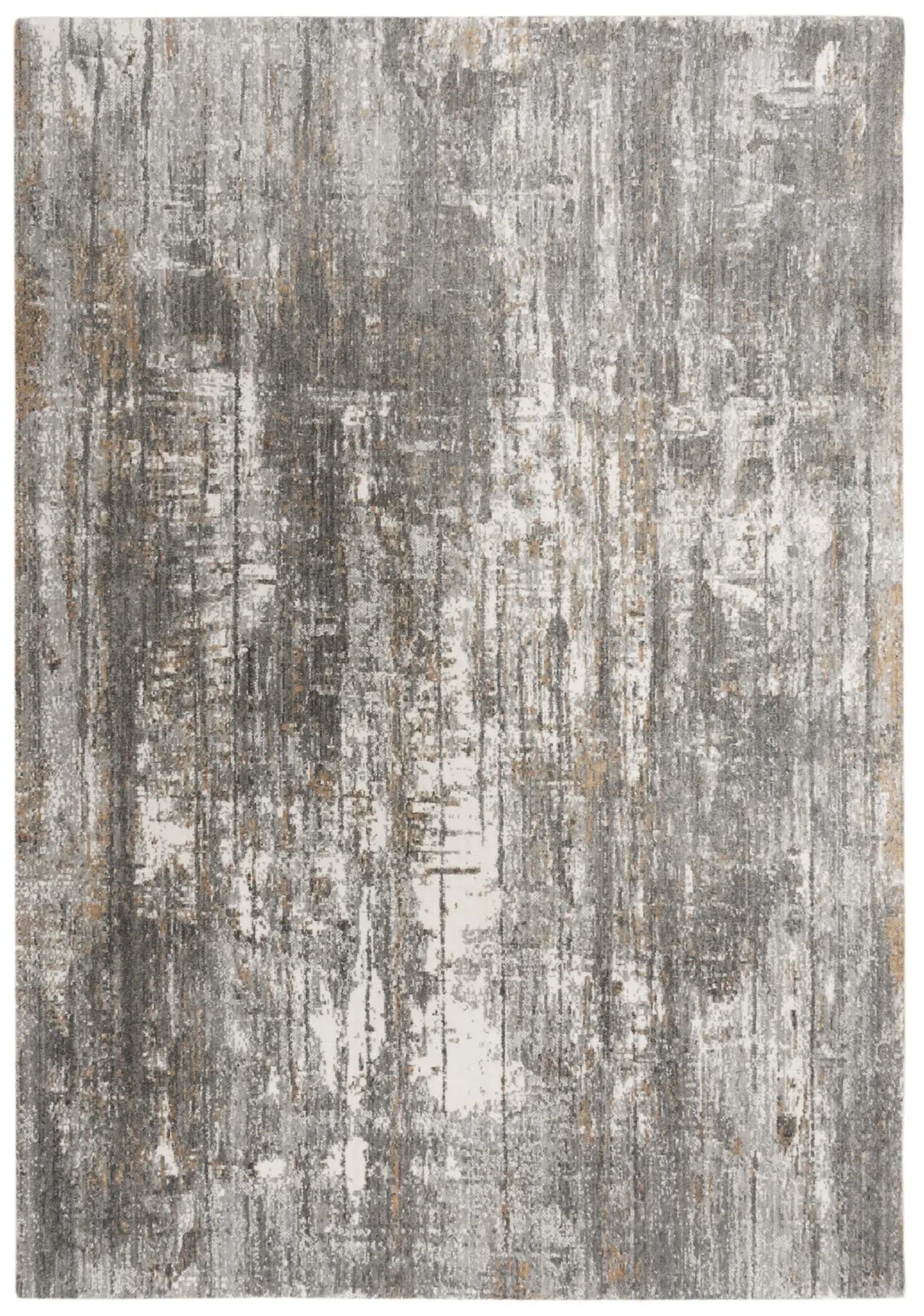 10' X 13' Gray And Ivory Abstract Hand Carved Handmade Area Rug Homeroots Home Decor
