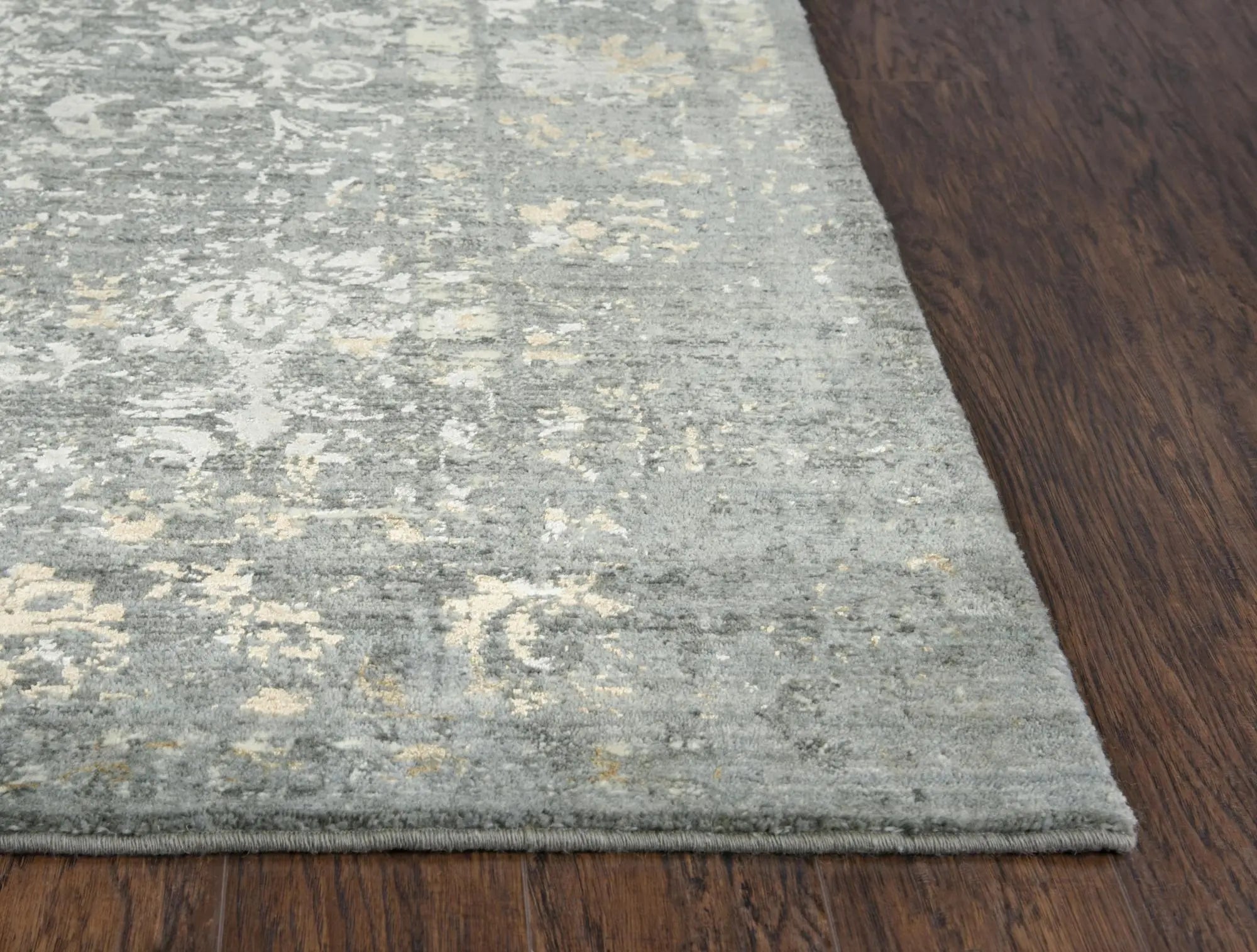 10' X 13' Gray Beige And Ivory New Zealand Lambs Wool Oriental Hand Carved Handmade Area Rug Homeroots Home Decor