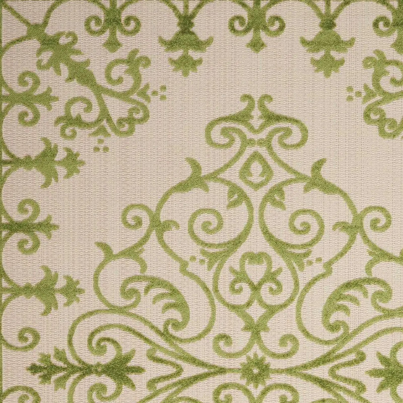 10' X 13' Green Indoor Outdoor Area Rug - GreatEagleInc