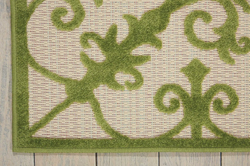 10' X 13' Green Indoor Outdoor Area Rug - GreatEagleInc