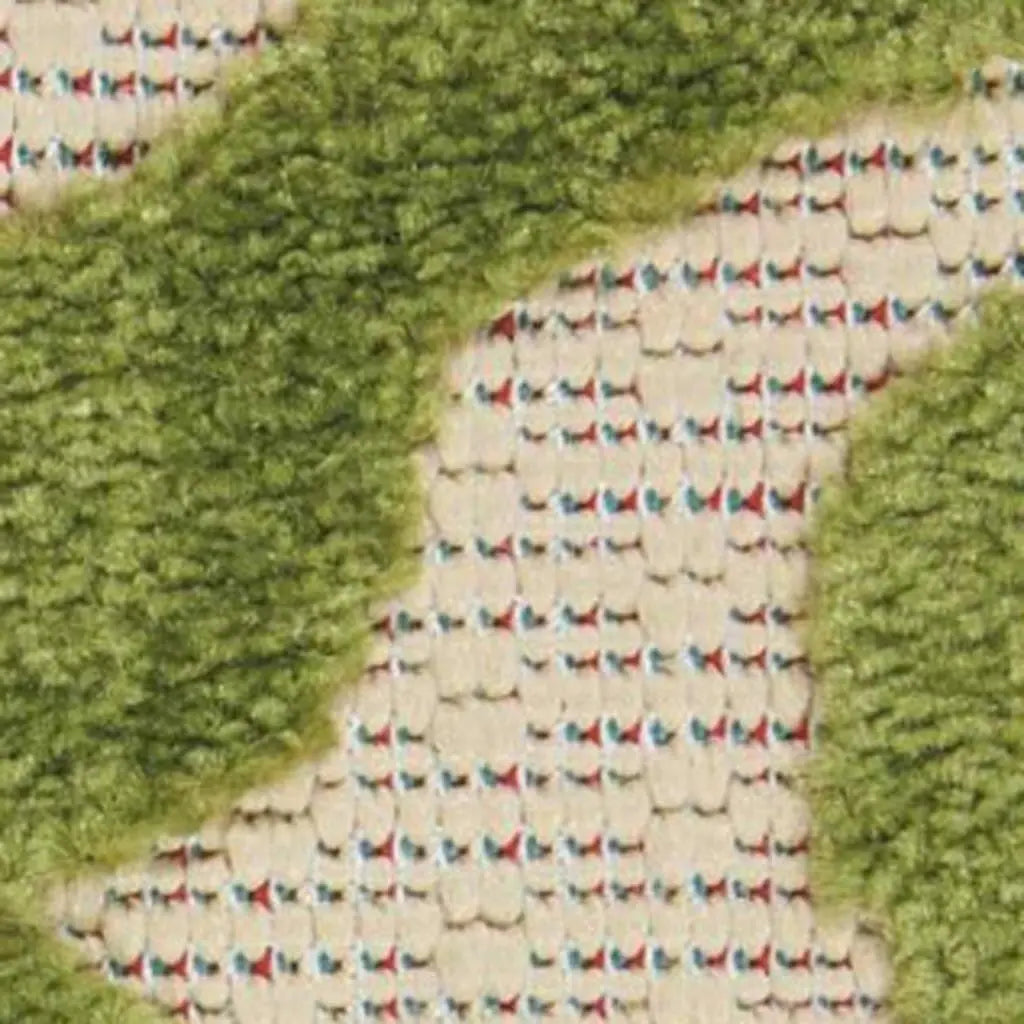 10' X 13' Green Indoor Outdoor Area Rug - GreatEagleInc