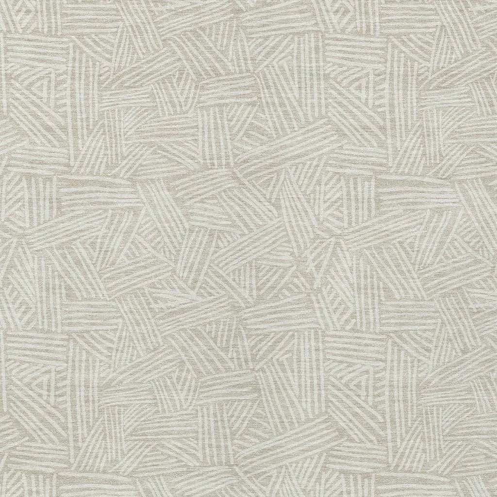 10' X 14' Beige And Ivory Geometric Washable Indoor Outdoor Area Rug Homeroots Outdoor