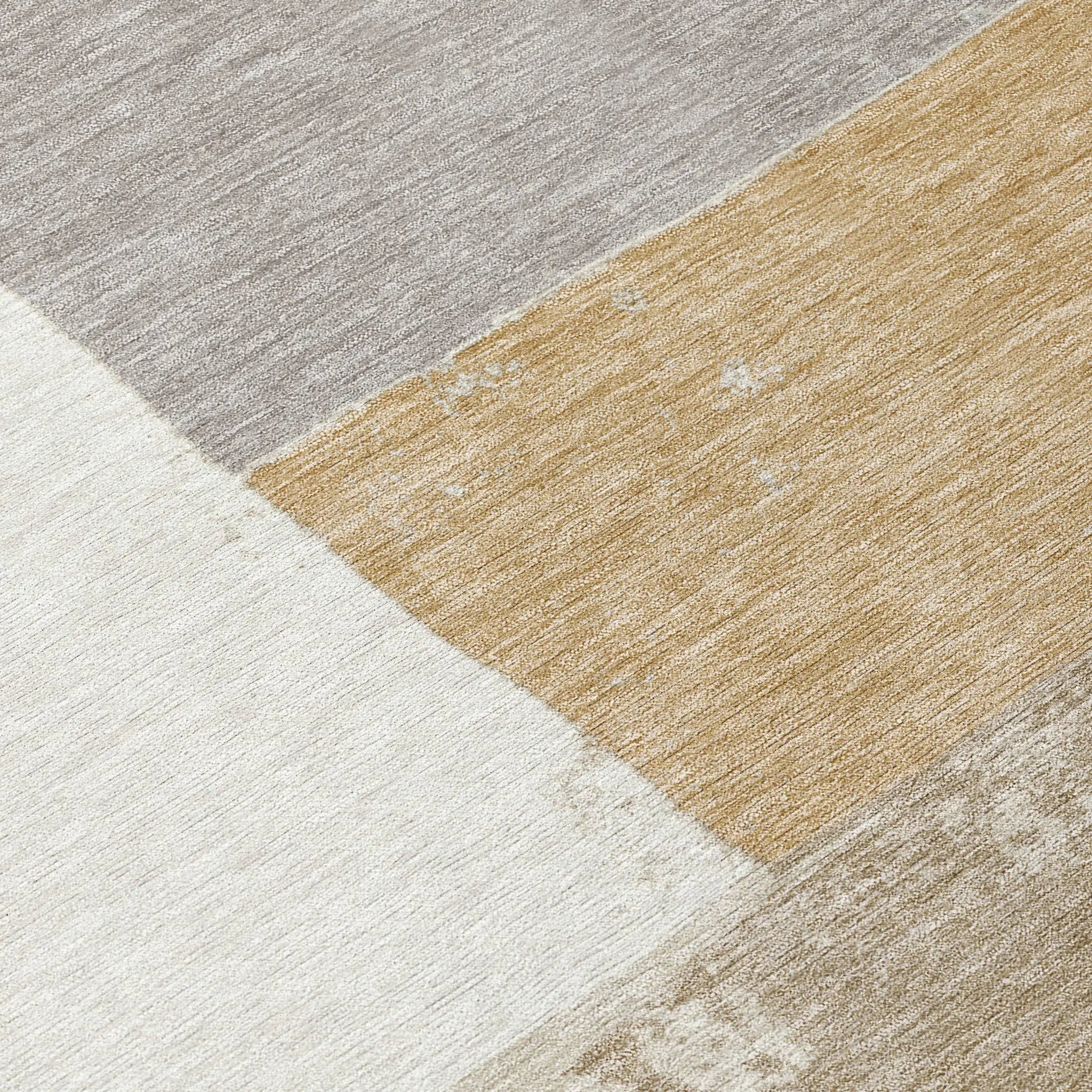 10' X 14' Beige And Ivory Geometric Washable Indoor Outdoor Area Rug Homeroots Outdoor