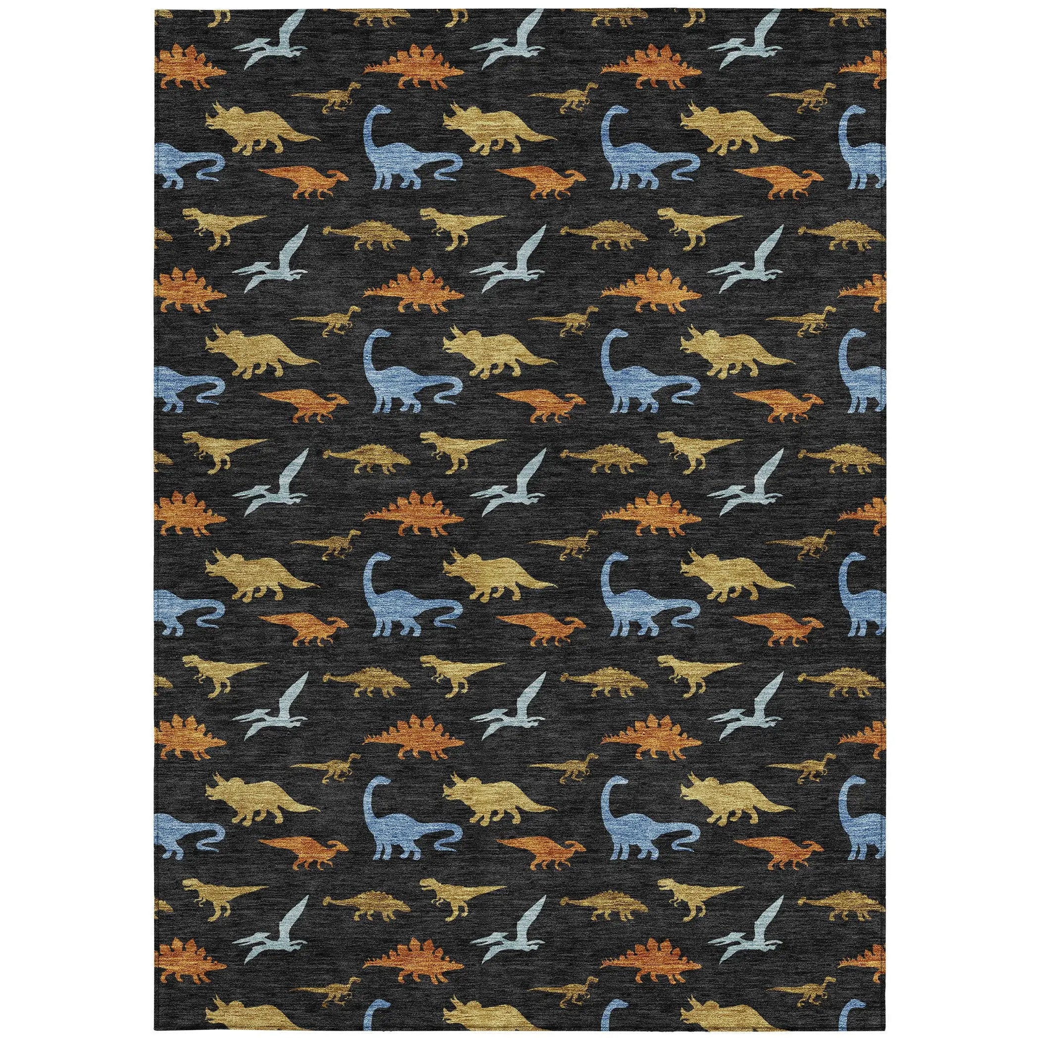 10' X 14' Black And Chocolate Geometric Washable Indoor Outdoor Area Rug Homeroots Outdoor