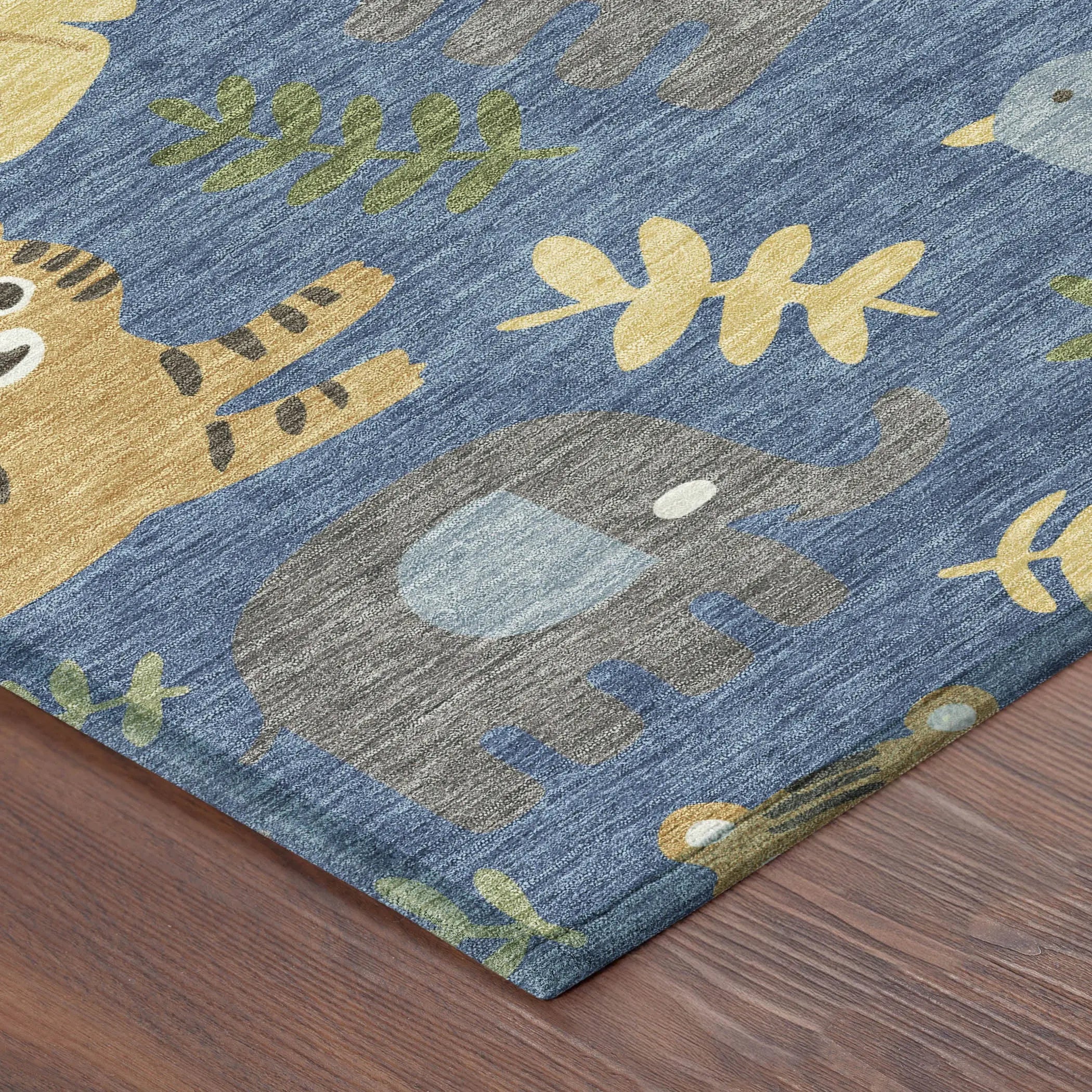 10' X 14' Blue And Beige Abstract Washable Indoor Outdoor Area Rug Homeroots Outdoor
