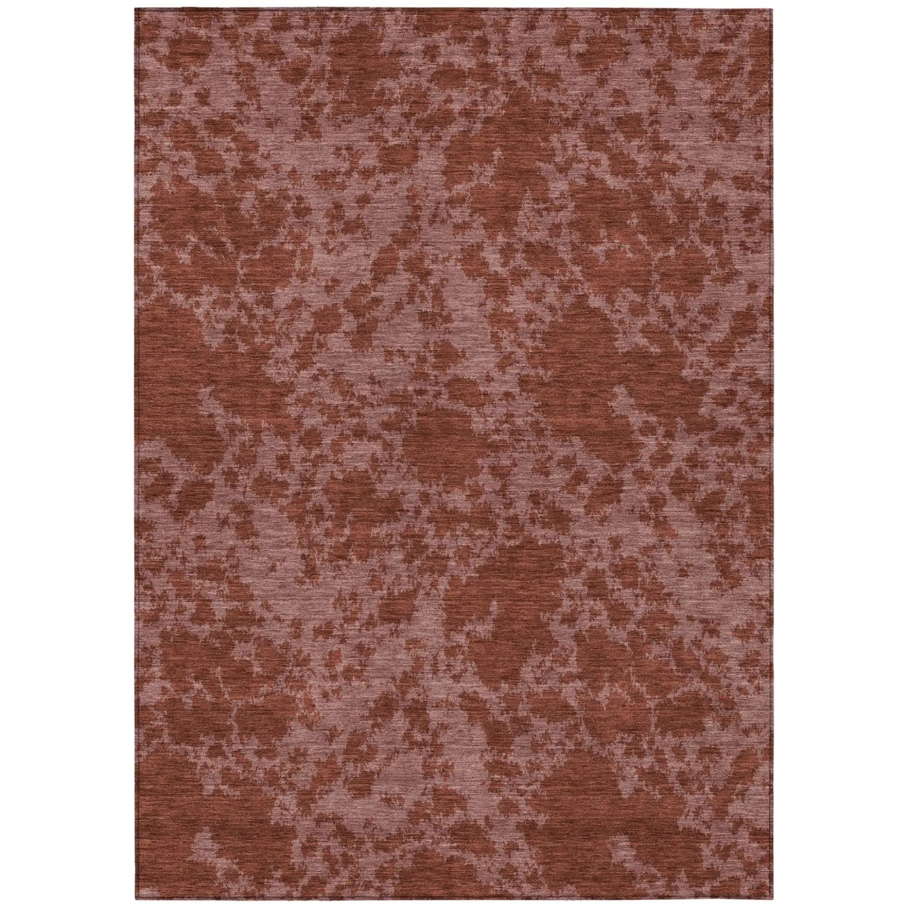 10' X 14' Burgundy And Red Abstract Washable Indoor Outdoor Area Rug Homeroots Outdoor
