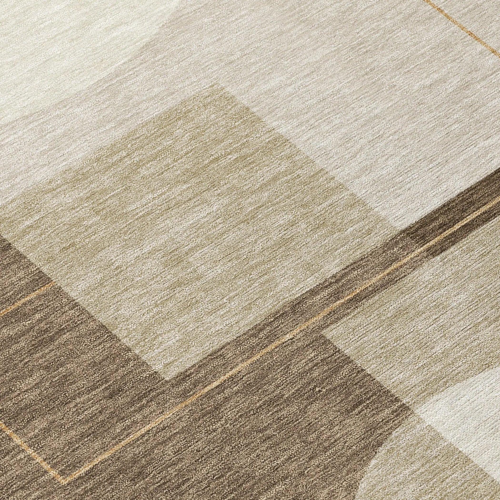 10' X 14' Chocolate And Brown Geometric Washable Indoor Outdoor Area Rug Homeroots Outdoor