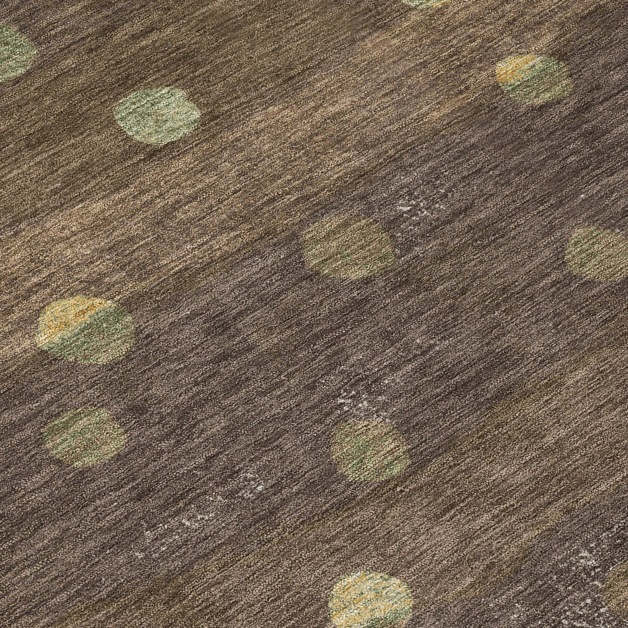 10' X 14' Chocolate And Navy Blue Striped Washable Indoor Outdoor Area Rug Homeroots Outdoor