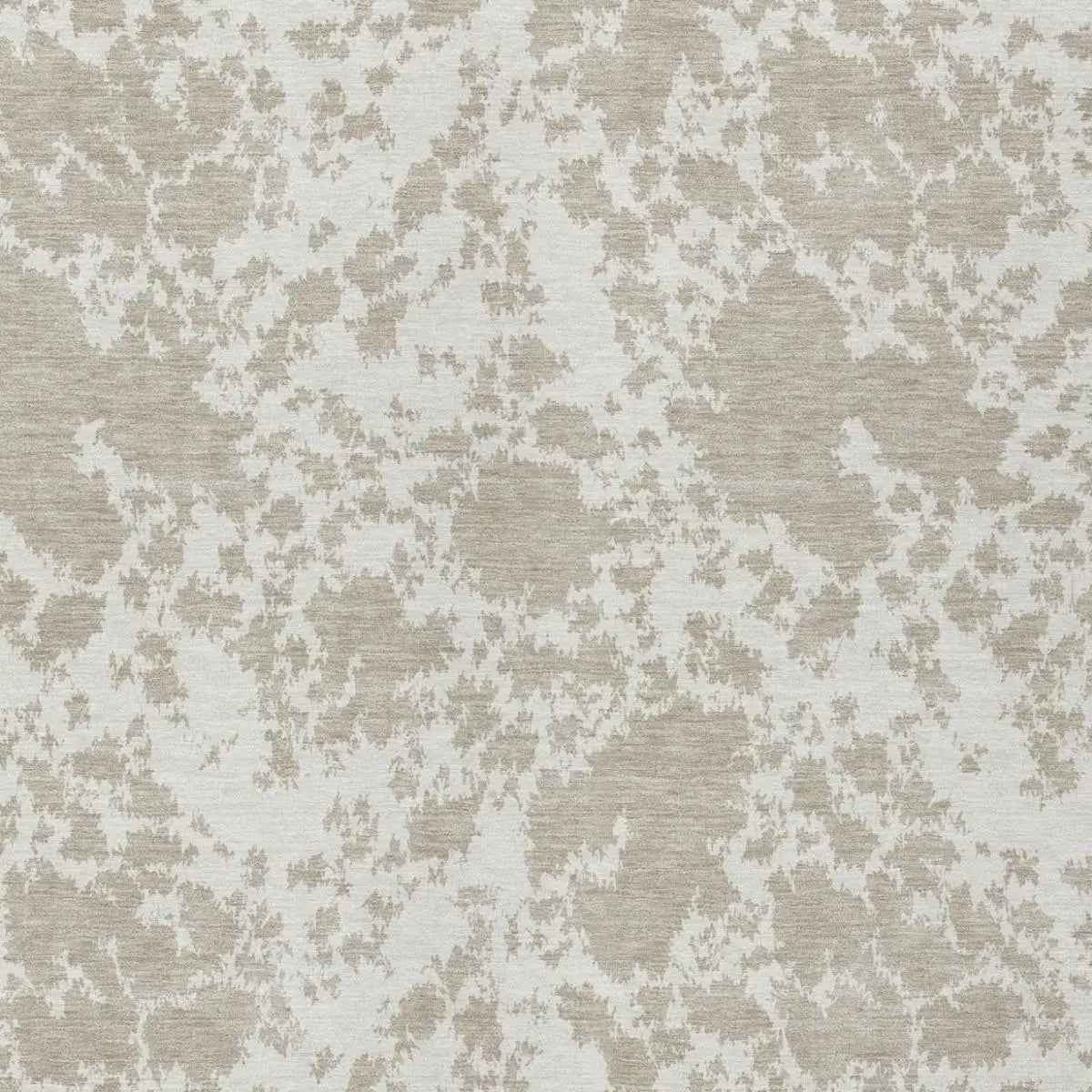 10' X 14' Cream And Ivory Abstract Washable Indoor Outdoor Area Rug Homeroots Outdoor