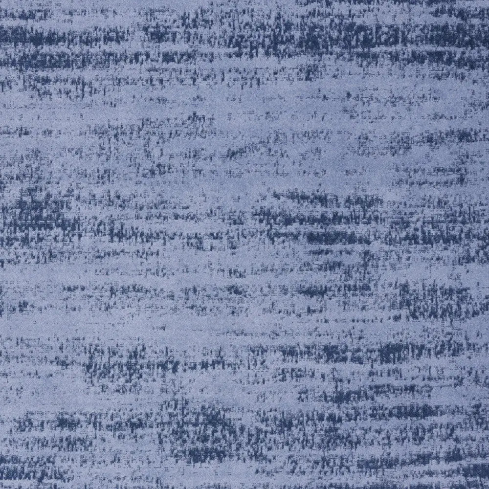 10' X 14' Denim Blue And Navy Blue Abstract Indoor Outdoor Area Rug Homeroots Outdoor