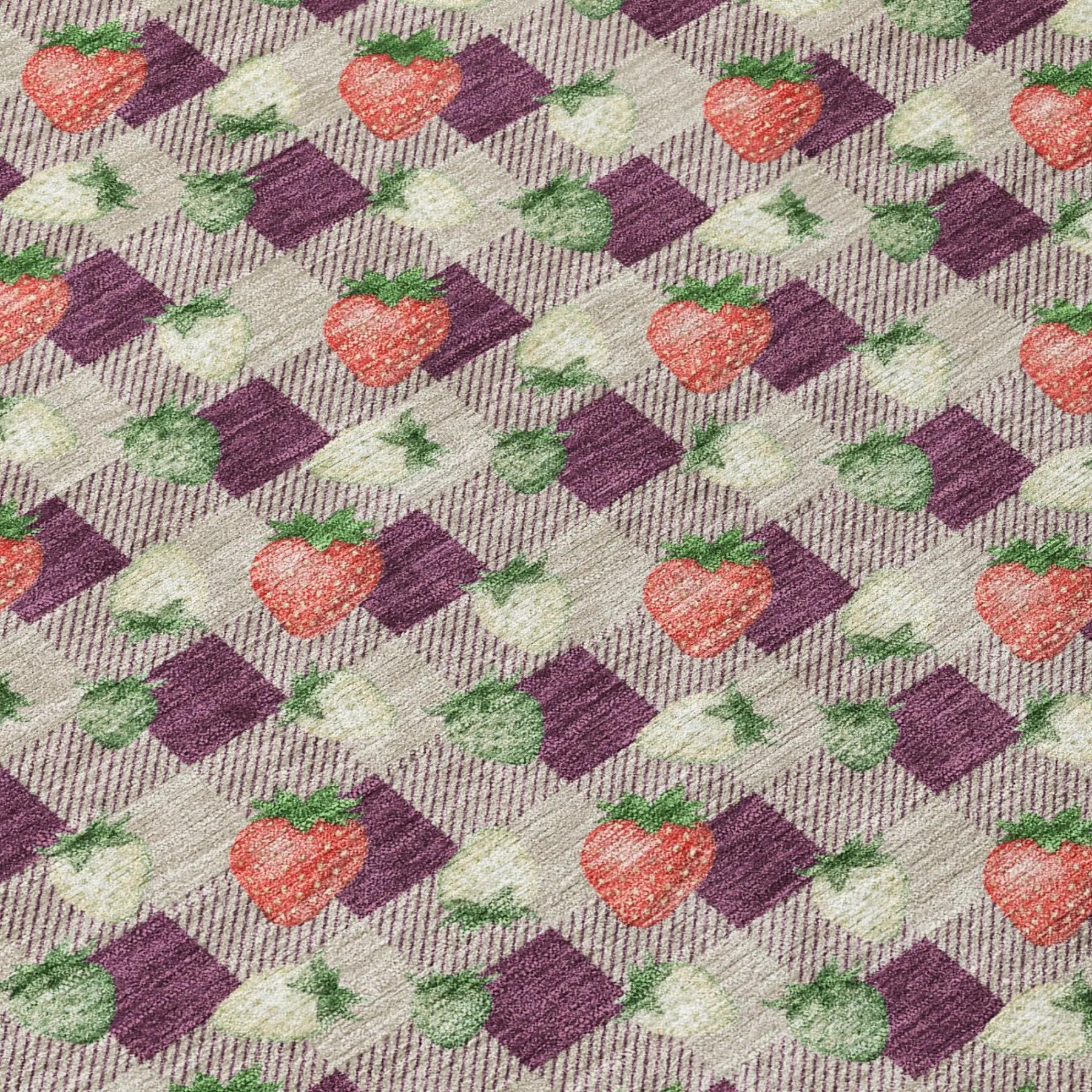 10' X 14' Eggplant And Purple Floral Washable Indoor Outdoor Area Rug Homeroots Outdoor