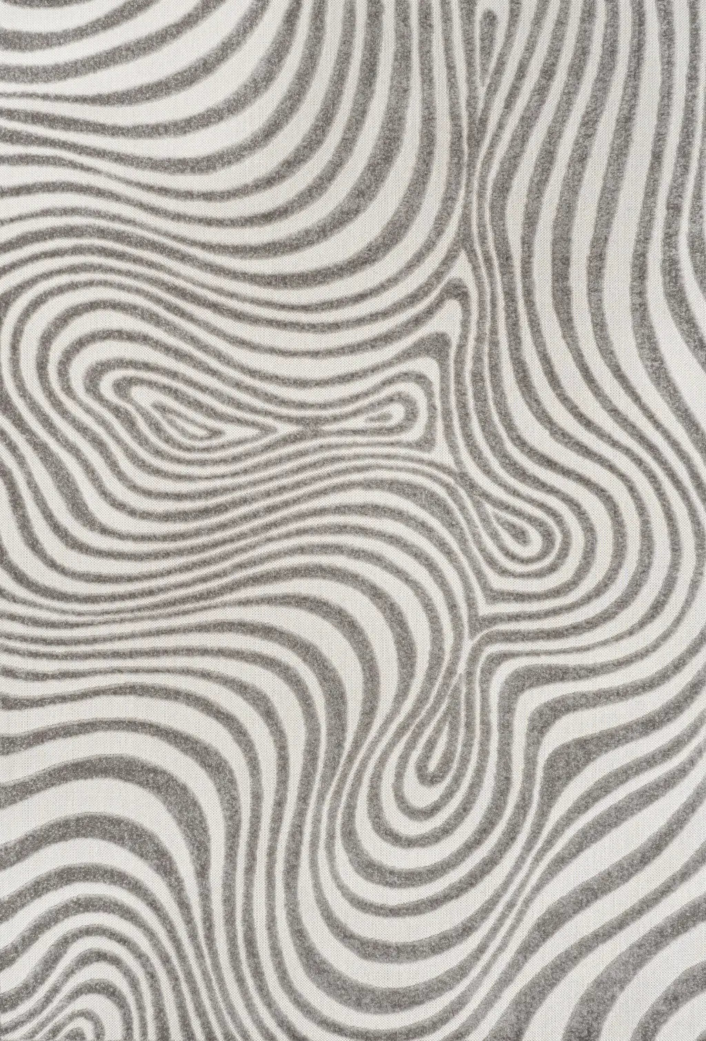 10' X 14' Gray And Ivory Abstract Indoor Outdoor Area Rug Homeroots Outdoor