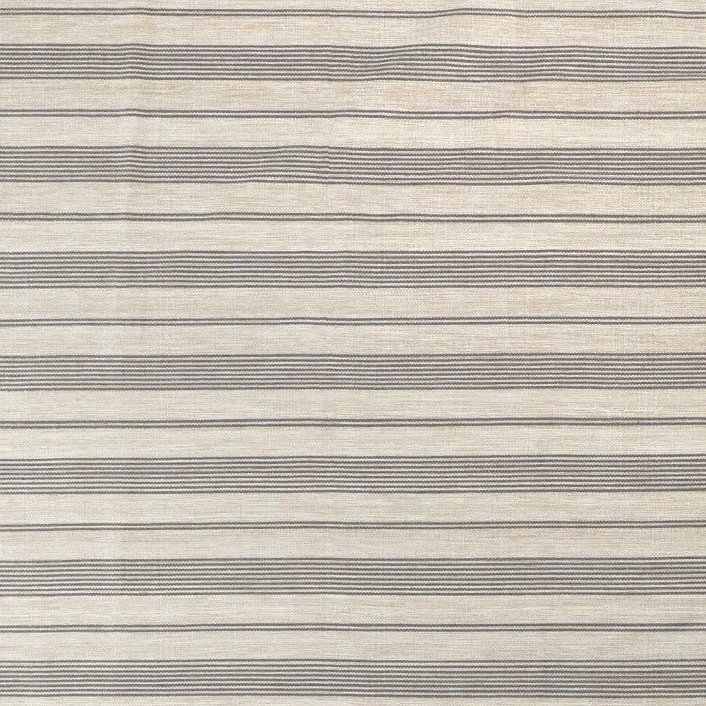 10' X 14' Gray And Ivory Striped Dhurrie Hand Woven Stain Resistant Area Rug Homeroots Outdoor