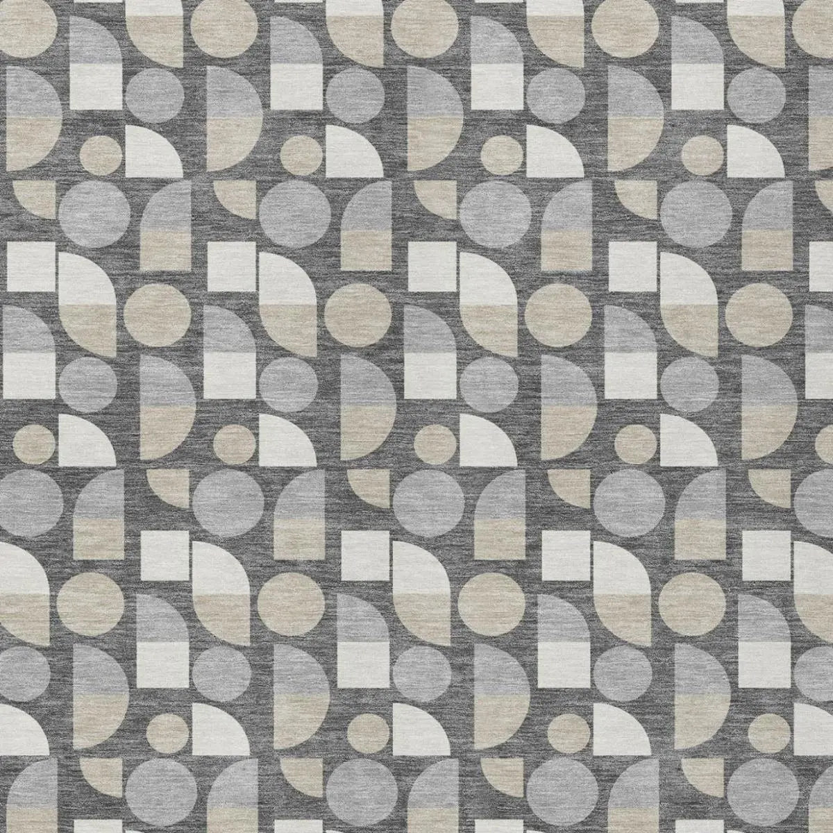 10' X 14' Gray And Silver Geometric Washable Indoor Outdoor Area Rug Homeroots Outdoor