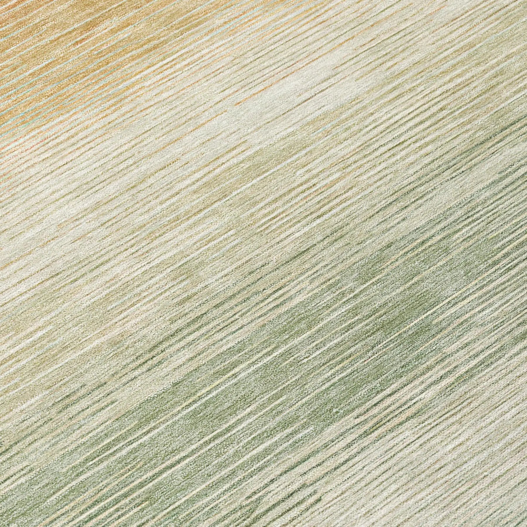 10' X 14' Green And Linen Striped Washable Indoor Outdoor Area Rug Homeroots Outdoor