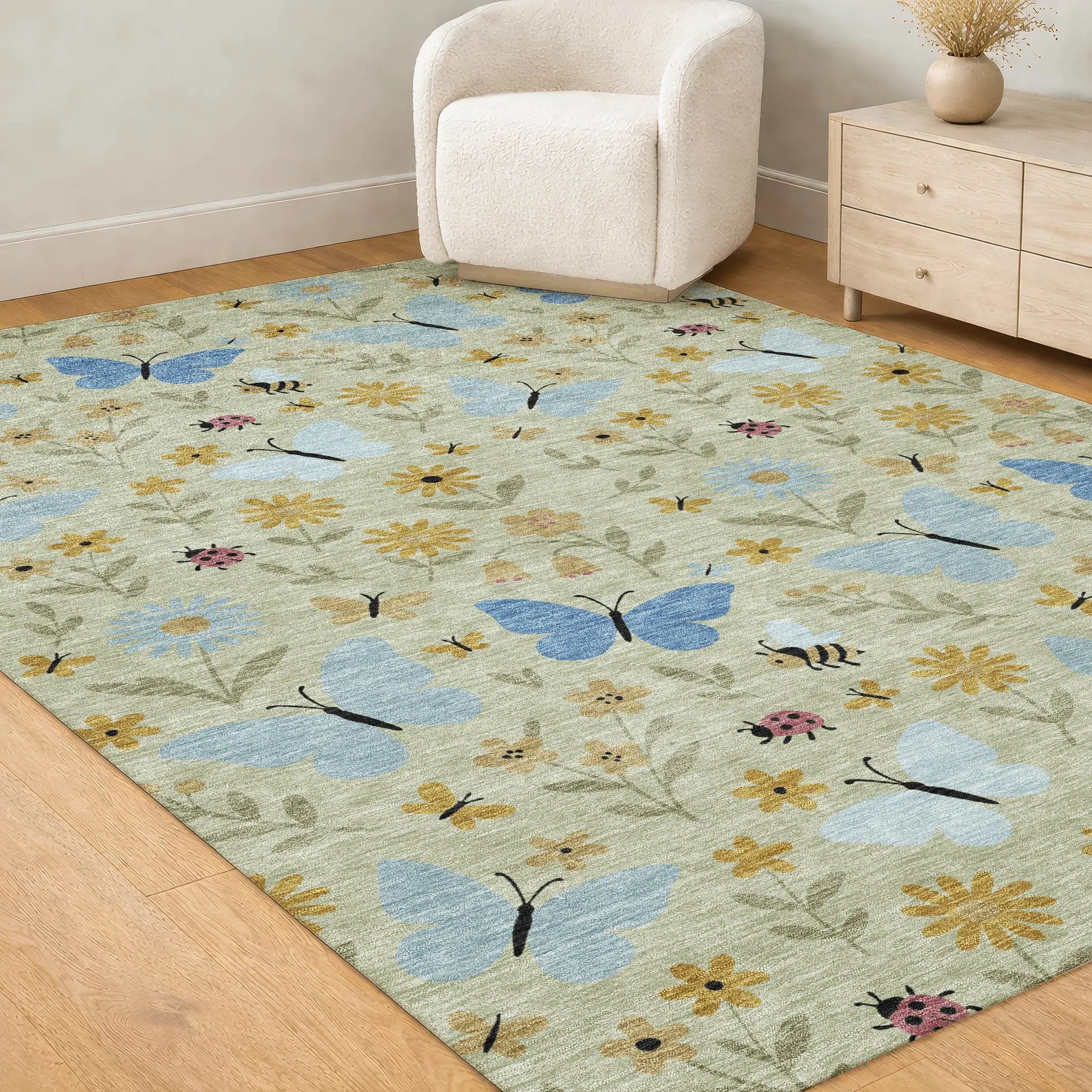 10' X 14' Green And Silver Abstract Washable Indoor Outdoor Area Rug Homeroots Outdoor