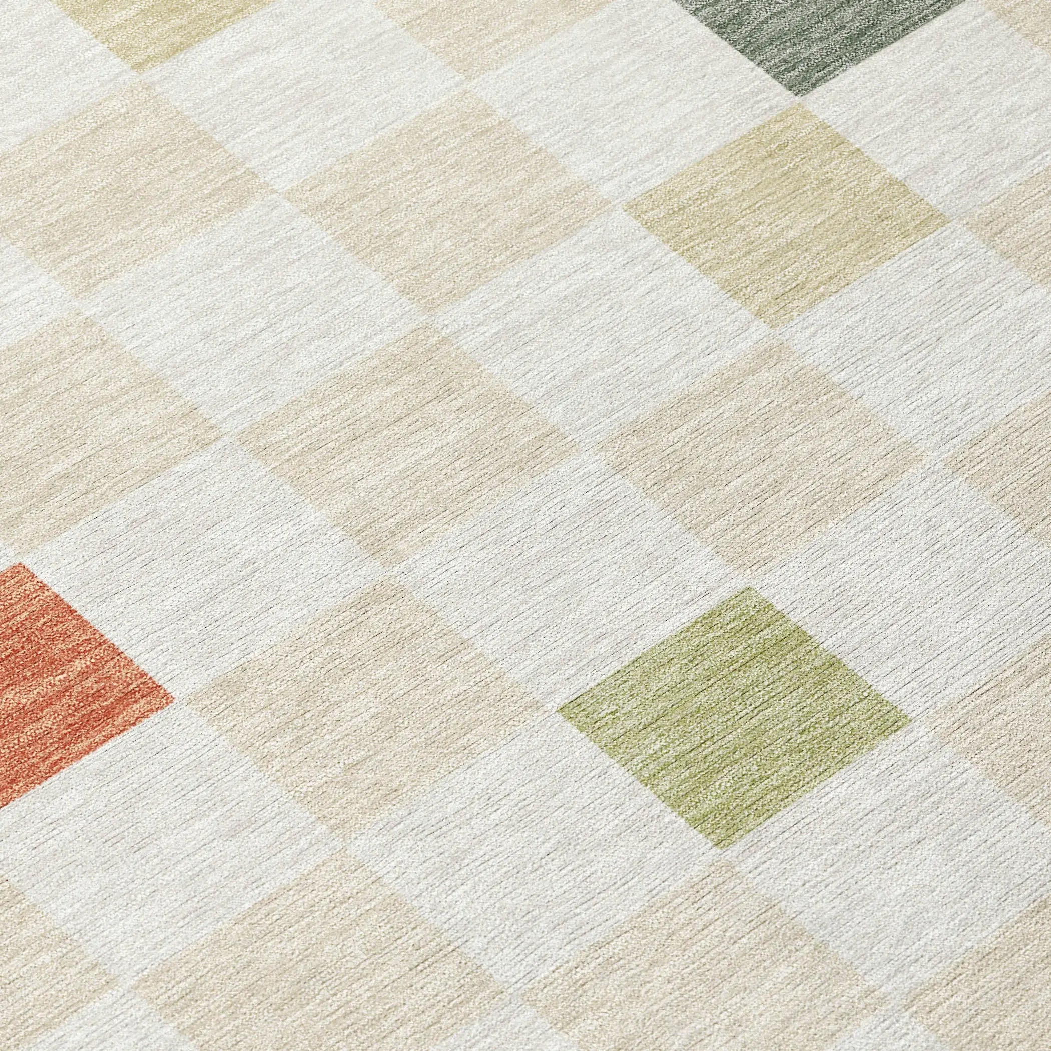 10' X 14' Ivory And Beige Geometric Washable Indoor Outdoor Area Rug Homeroots Outdoor