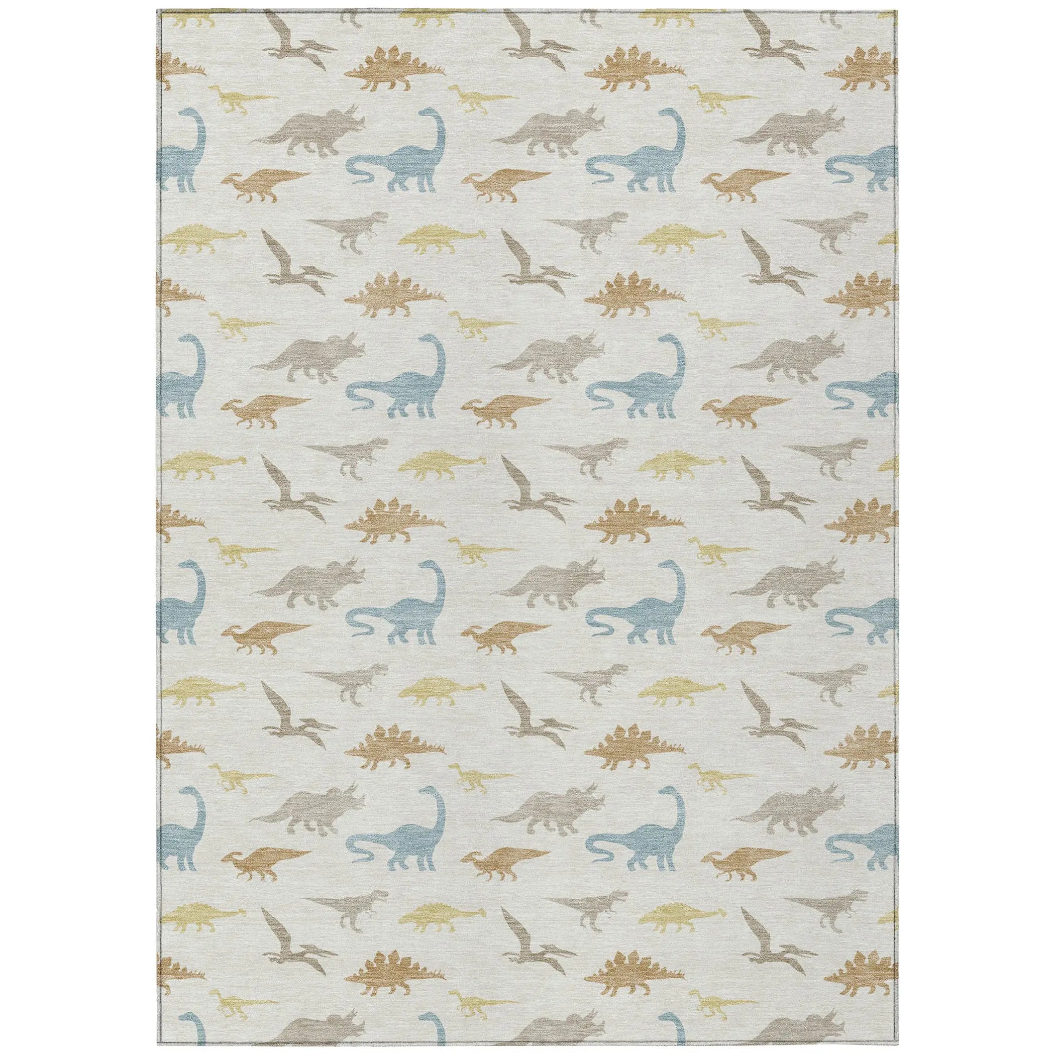 10' X 14' Ivory And Beige Geometric Washable Indoor Outdoor Area Rug Homeroots Outdoor