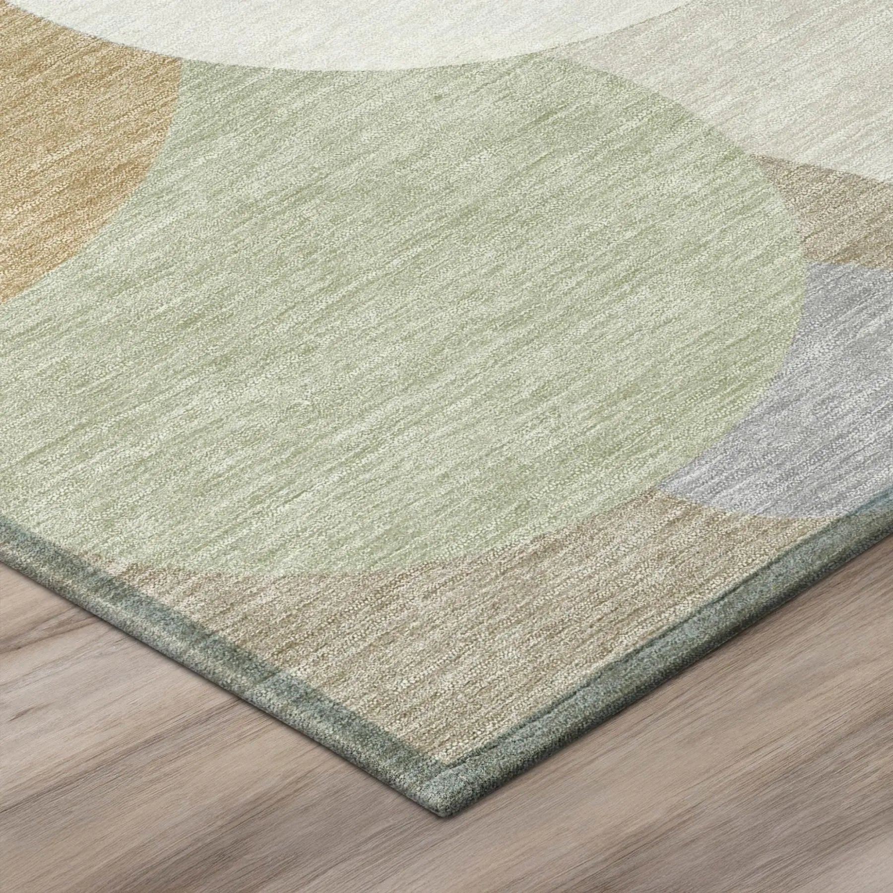 10' X 14' Ivory And Beige Geometric Washable Indoor Outdoor Area Rug Homeroots Outdoor