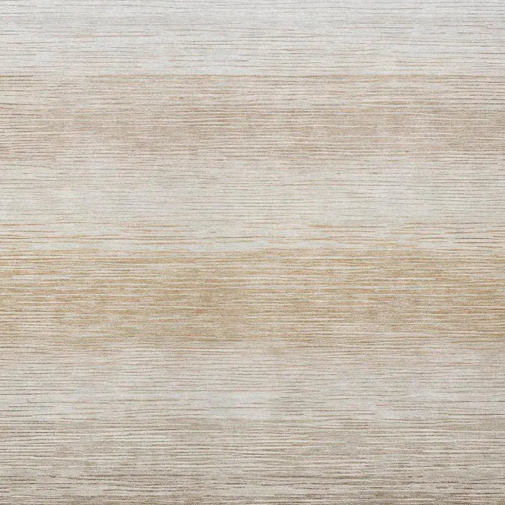 10' X 14' Ivory And Beige Striped Washable Indoor Outdoor Area Rug Homeroots Outdoor