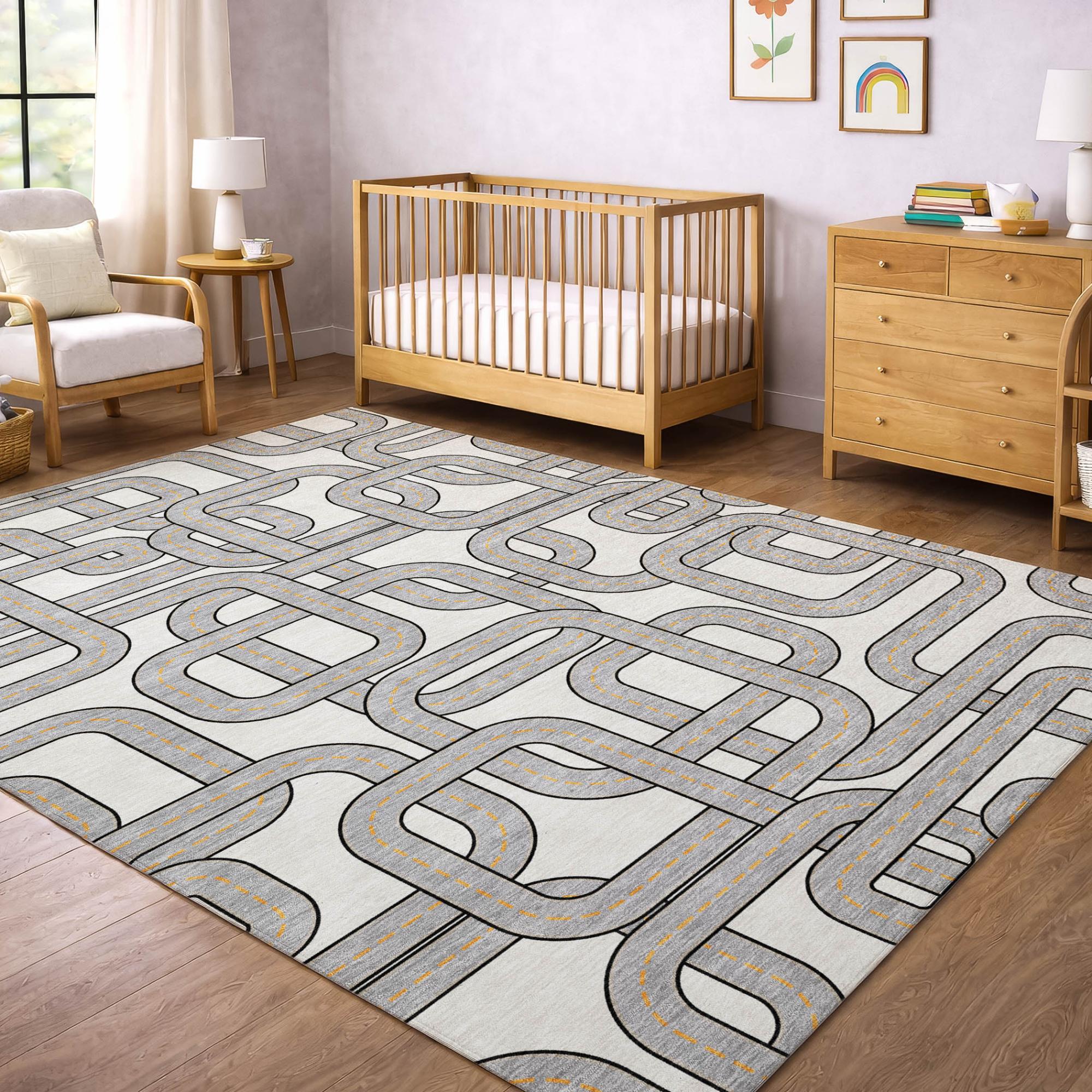 10' X 14' Ivory And Pewter Geometric Washable Indoor Outdoor Area Rug Homeroots Outdoor