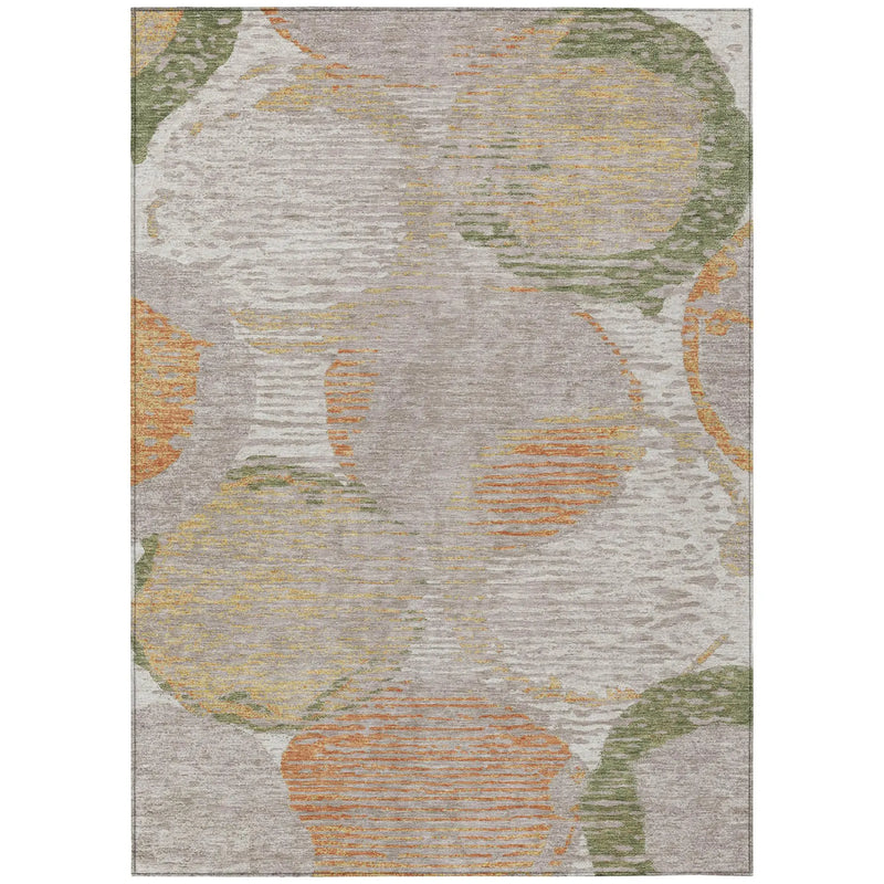 10' X 14' Ivory And Pewter Geometric Washable Indoor Outdoor Area Rug Homeroots Outdoor