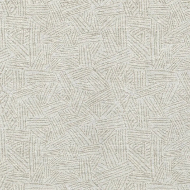 10' X 14' Ivory And Silver Geometric Washable Indoor Outdoor Area Rug Homeroots Outdoor