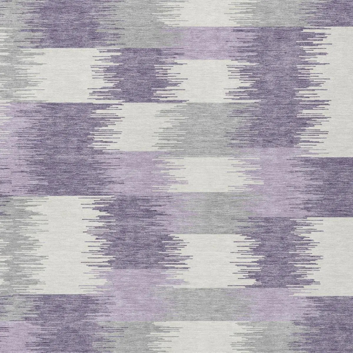 10' X 14' Lilac And Purple Geometric Washable Indoor Outdoor Area Rug Homeroots Outdoor