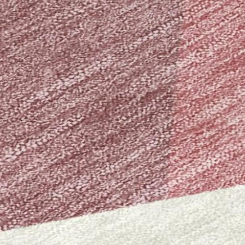 10' X 14' Mauve And Pink Geometric Washable Indoor Outdoor Area Rug Homeroots Outdoor