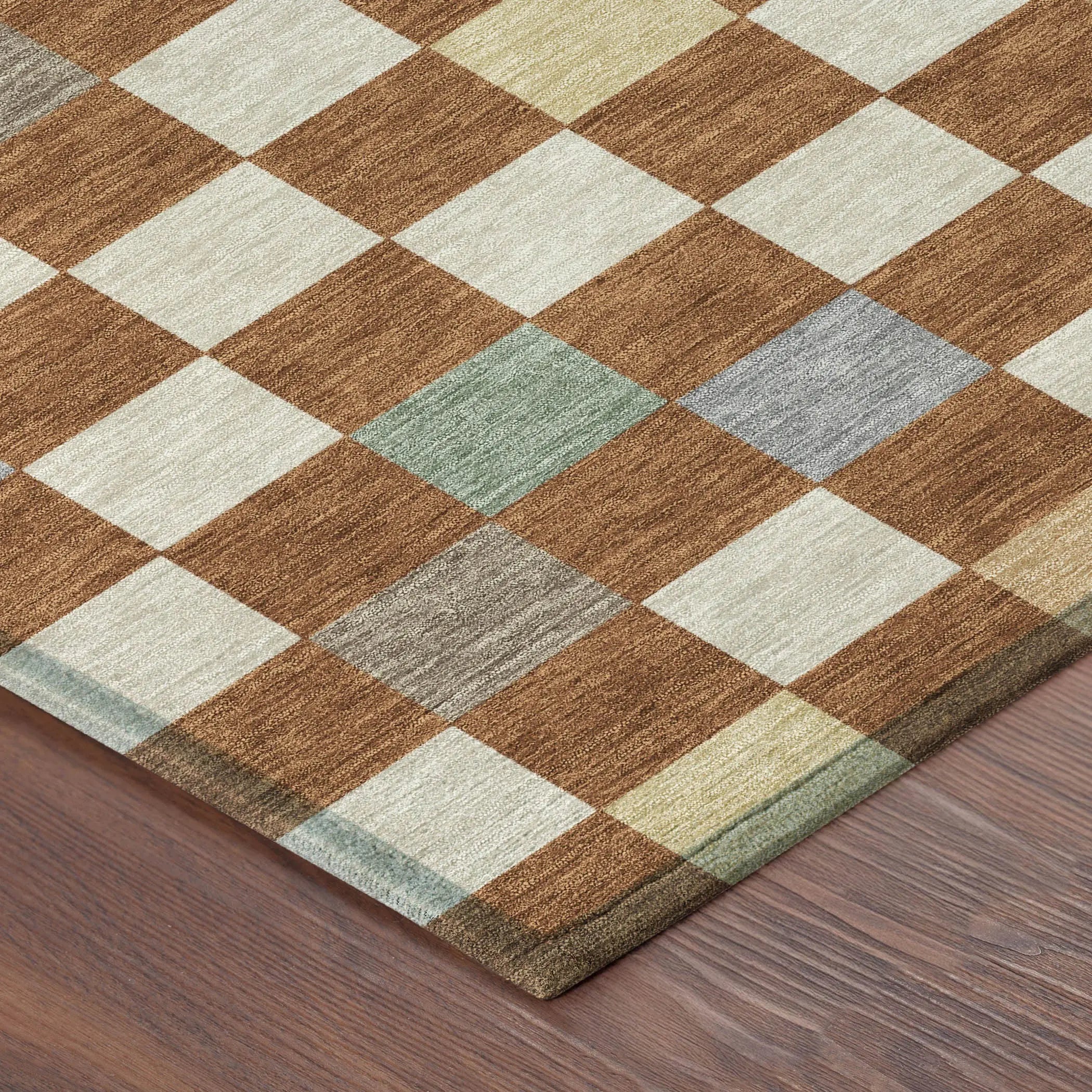 10' X 14' Orange And Gold Geometric Washable Indoor Outdoor Area Rug Homeroots Outdoor