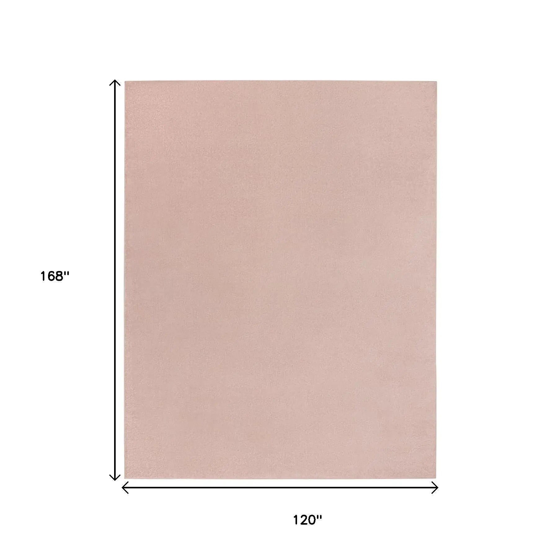 10' X 14' Pink Indoor Outdoor Area Rug - GreatEagleInc