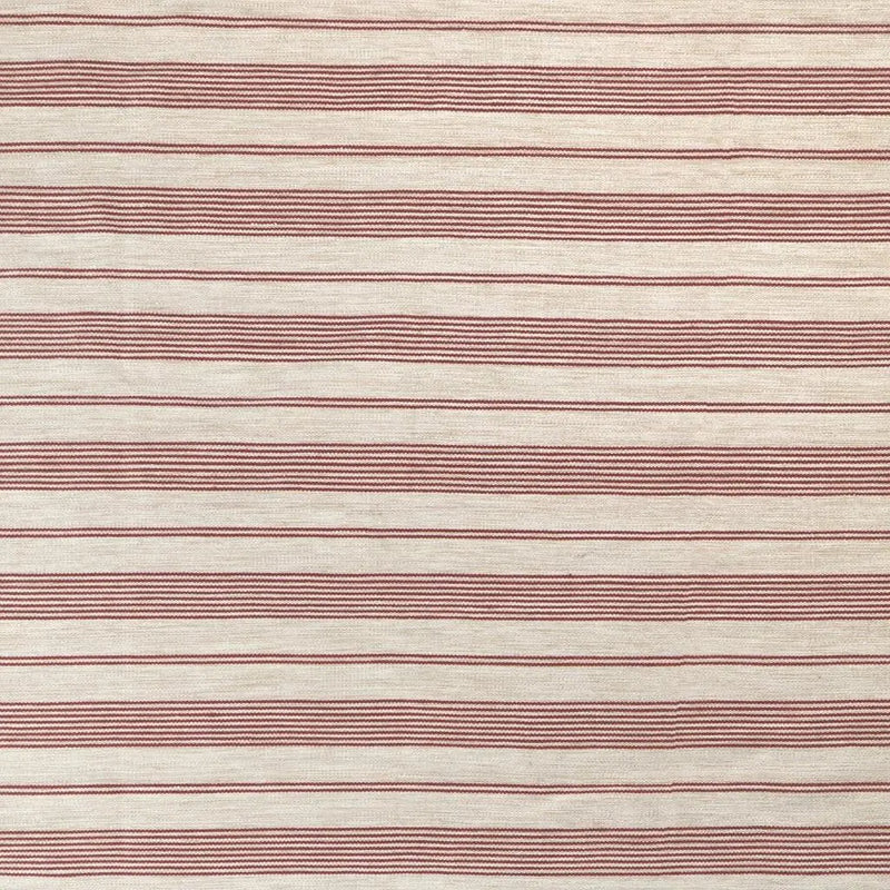 10' X 14' Red And Ivory Striped Dhurrie Hand Woven Stain Resistant Area Rug Homeroots Outdoor