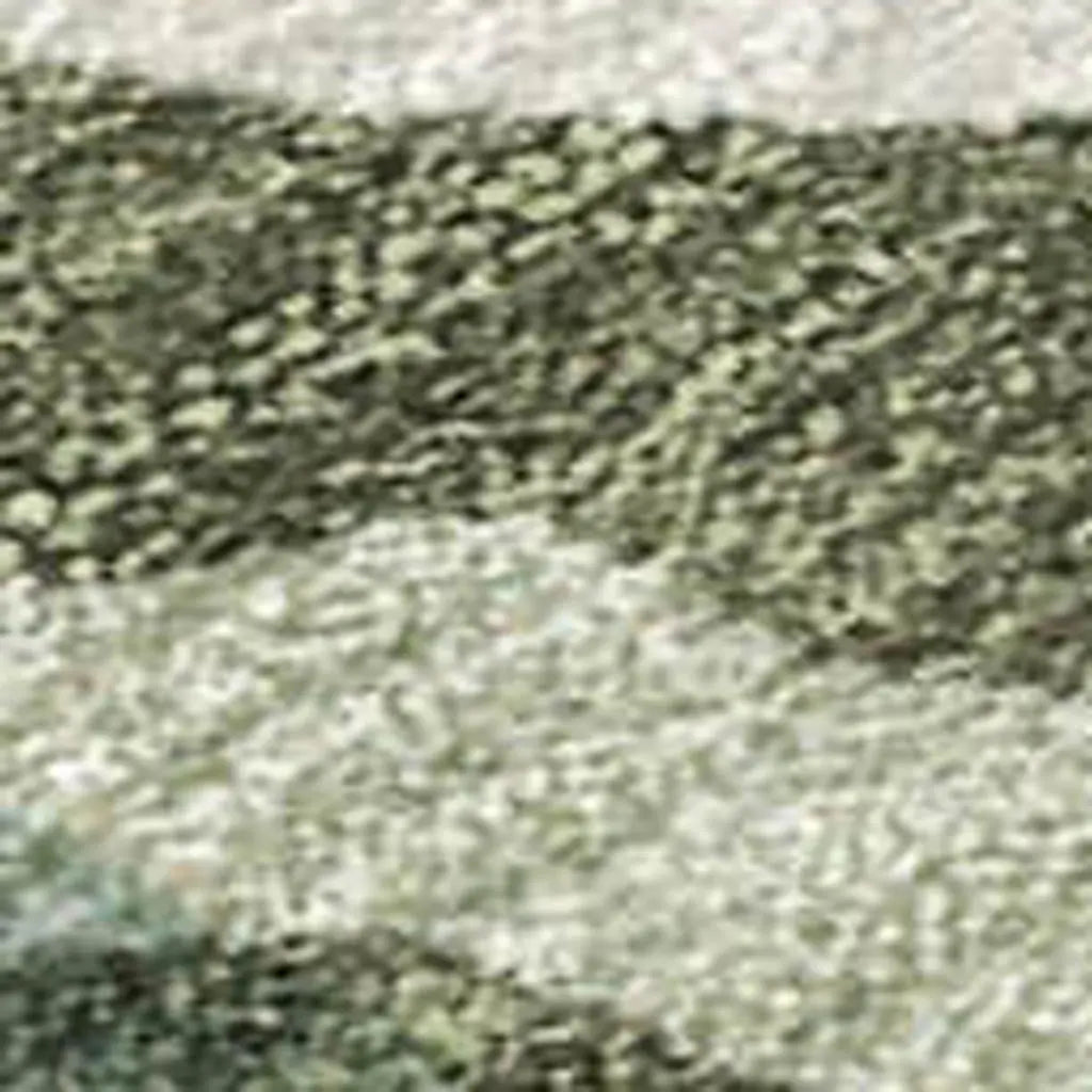 10' X 14' Sage And Beige Tribal Washable Indoor Outdoor Area Rug Homeroots Outdoor